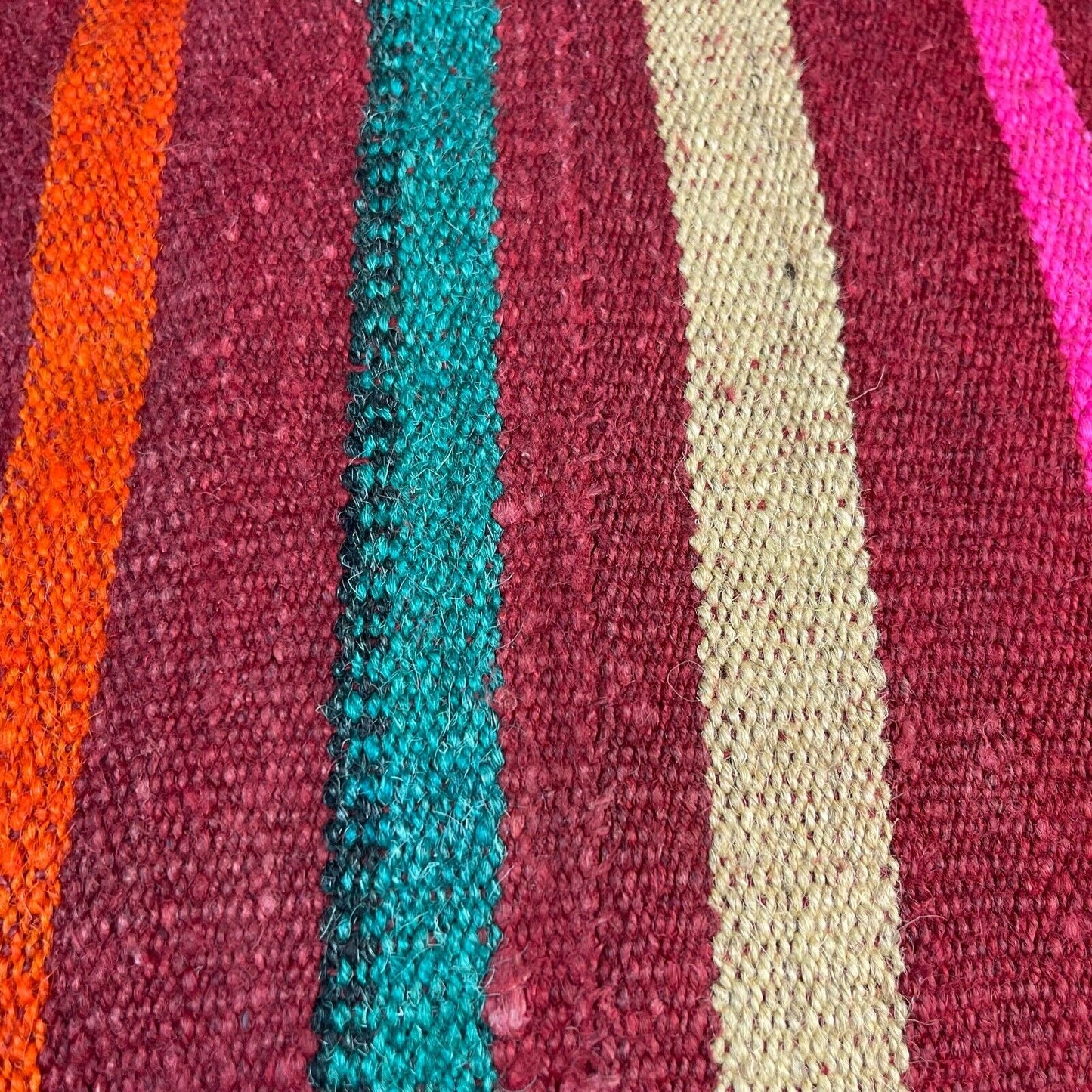 Einzigartige Kelim-Kissen,Turkish Kilim Pillow,16'×16' Funda De Cojín Kilim