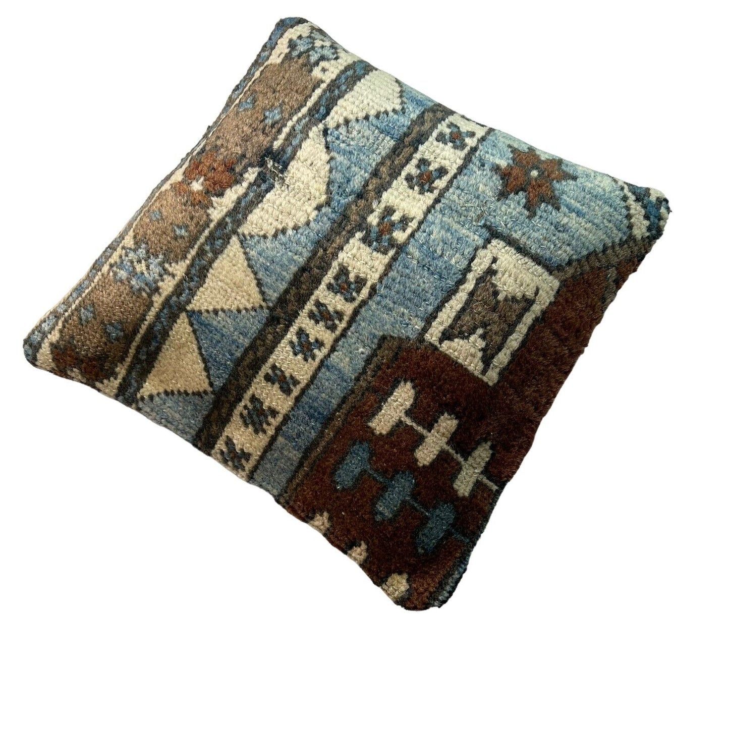 Einzigartige Kelim-Kissen,Turkish Kilim Pillow,16'×16' Funda De Cojín Kilim