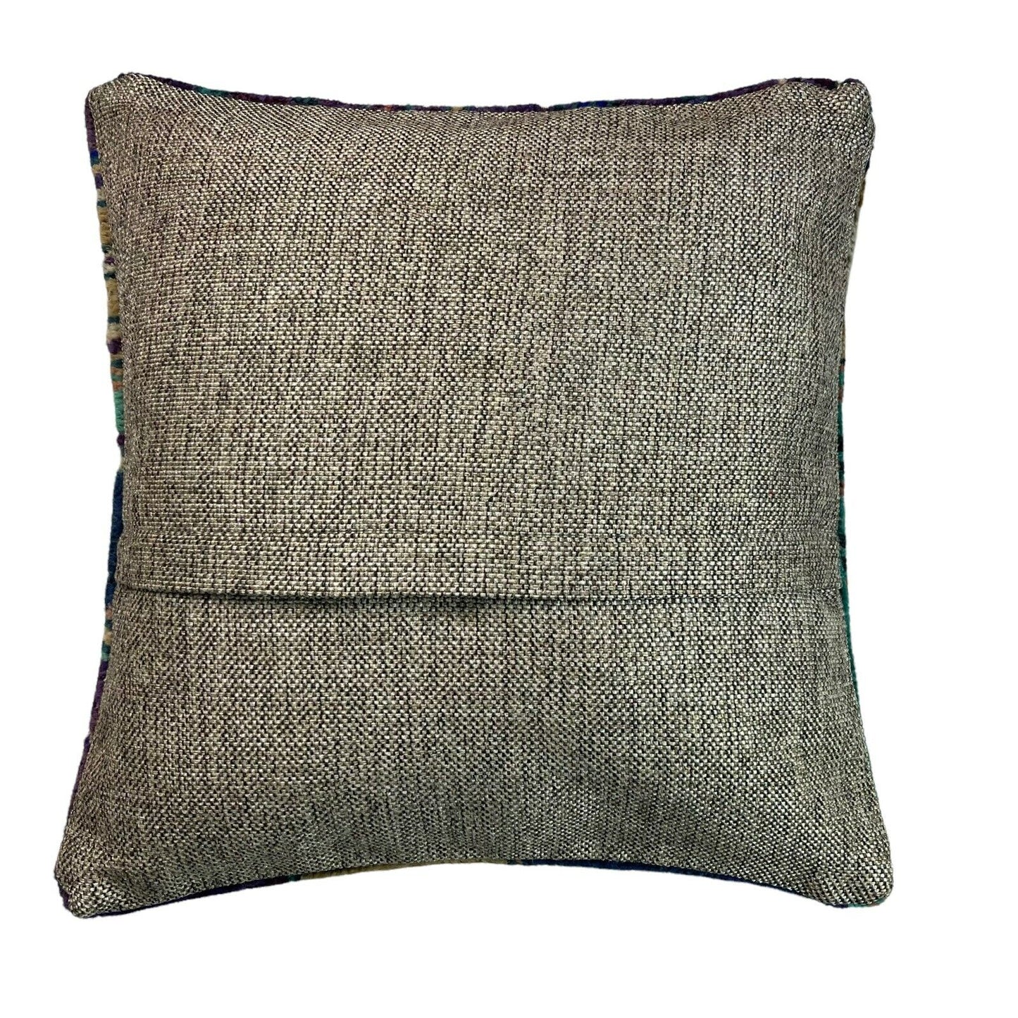 45x45 cm , Vintage Teppich Kissenbezug , Vintage Rug Cushion Cover