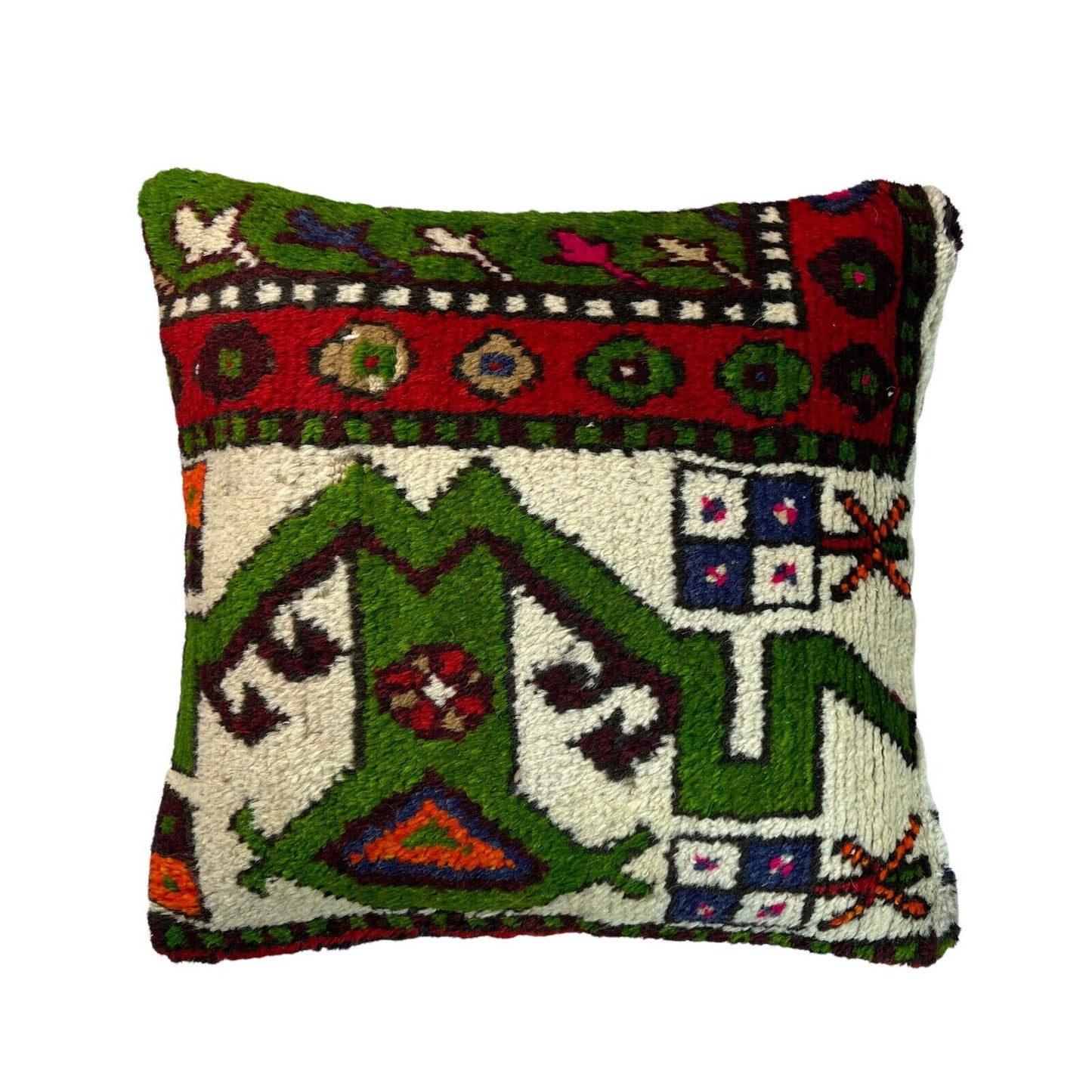 45x45 cm , Vintage Türkisch Kissenbezug , 18'' x 18'' Vintage Cushion Cover