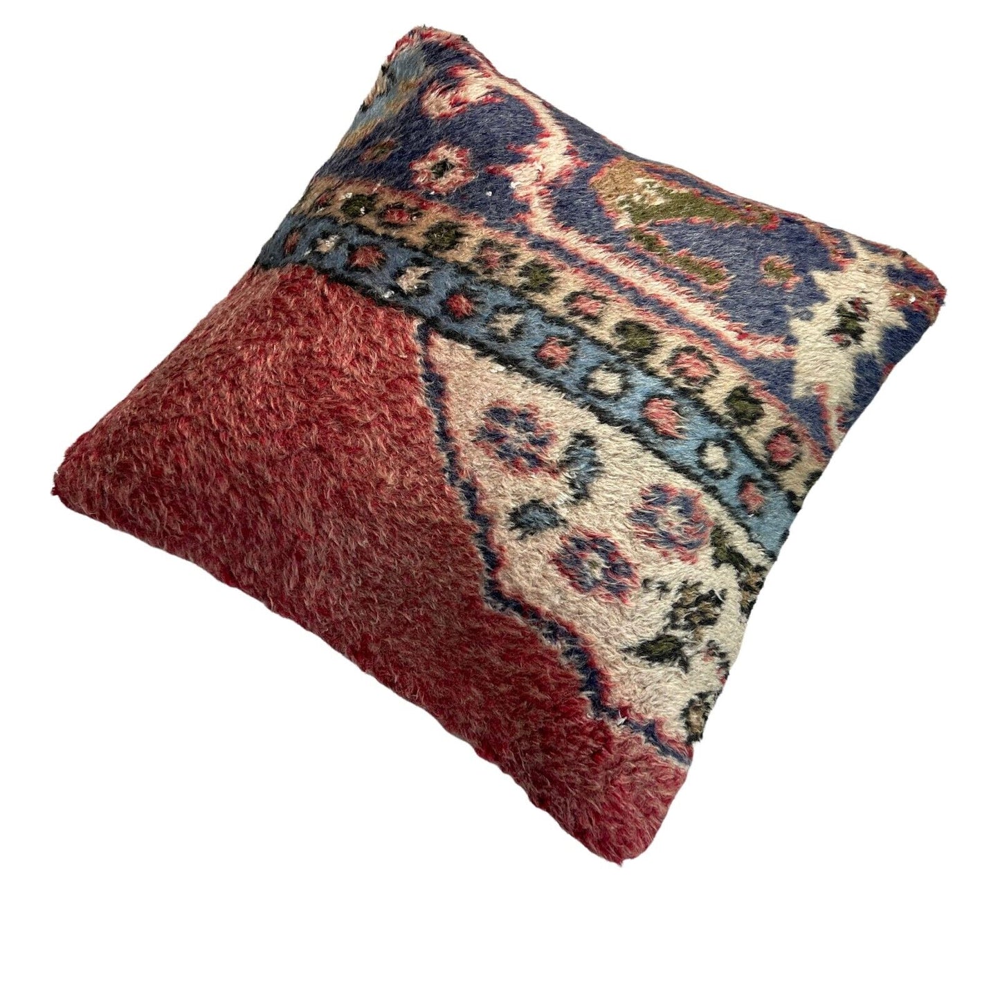 45 x 45 cm , Vintage Turkish Cushion Cover , Vintage Handgemachte Kissenbezug