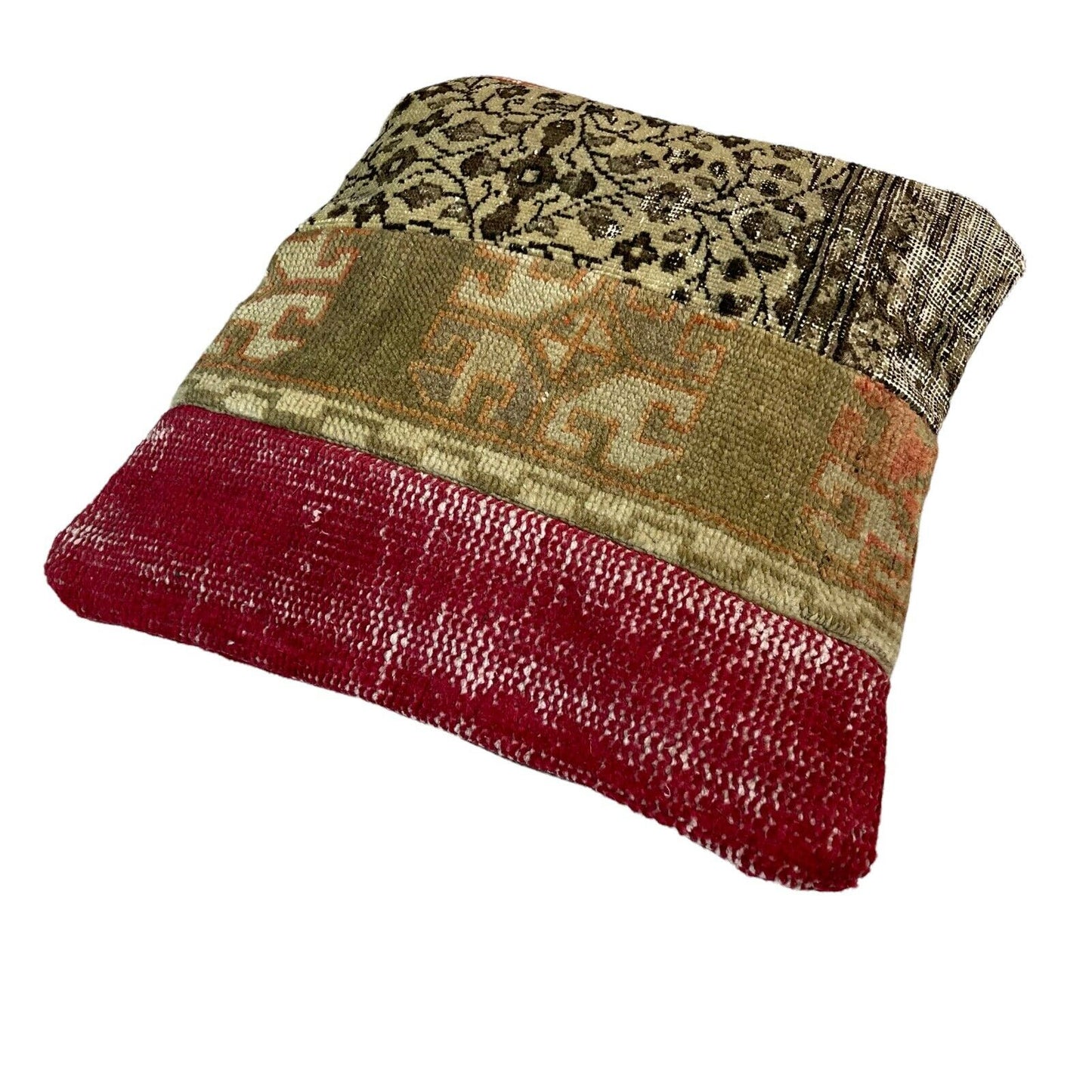 40 x 40 cm , Vintage Turkish Cushion Cover , Vintage Handgemachte Kissenbezug