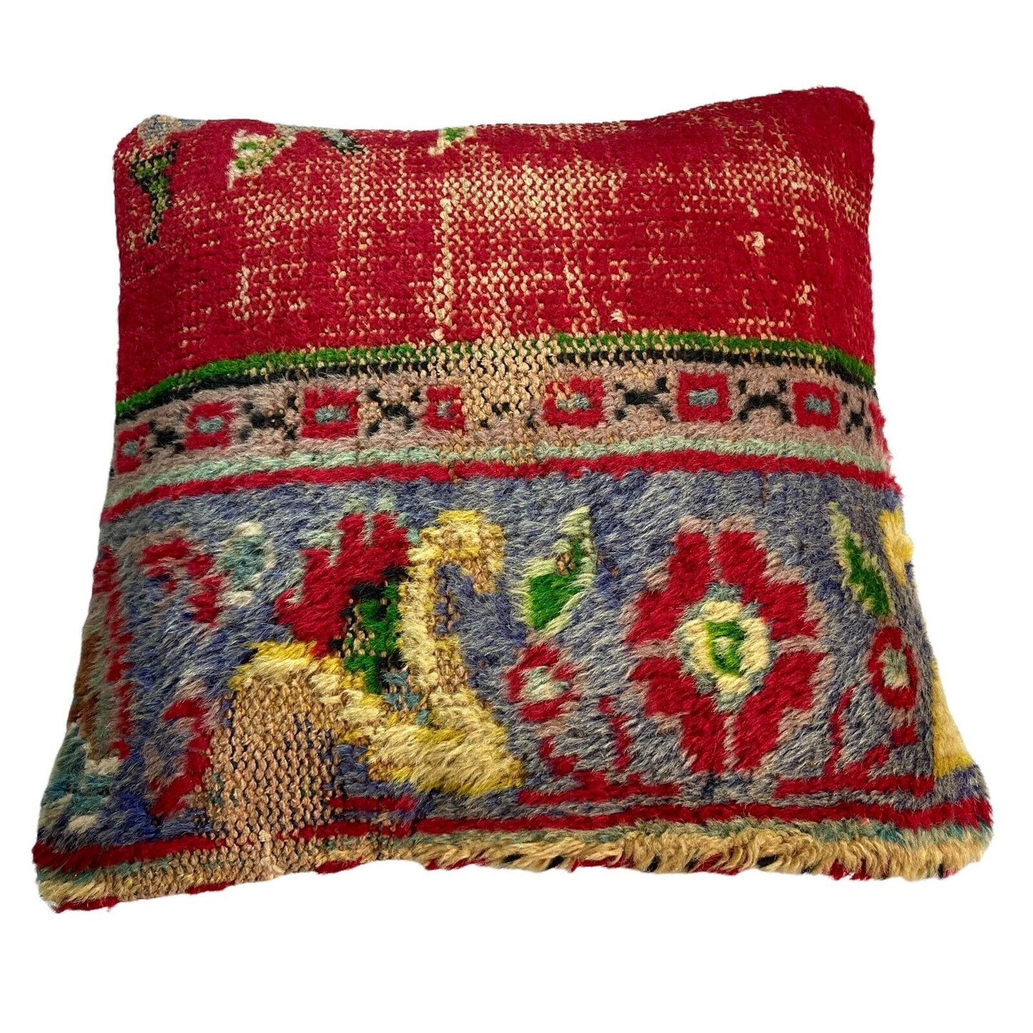 18''X18'' Vintage Handmade Rug Cushion Cover, 45 x 45 cm Deko Kissenbezug LL1385