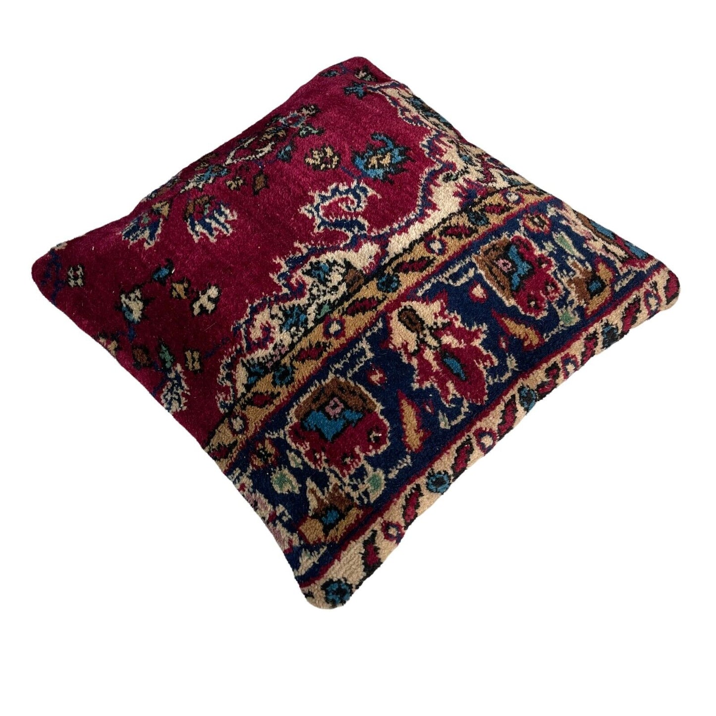 45 x 45 cm , Vintage Turkish Cushion Cover , Vintage Handgemachte Kissenbezug