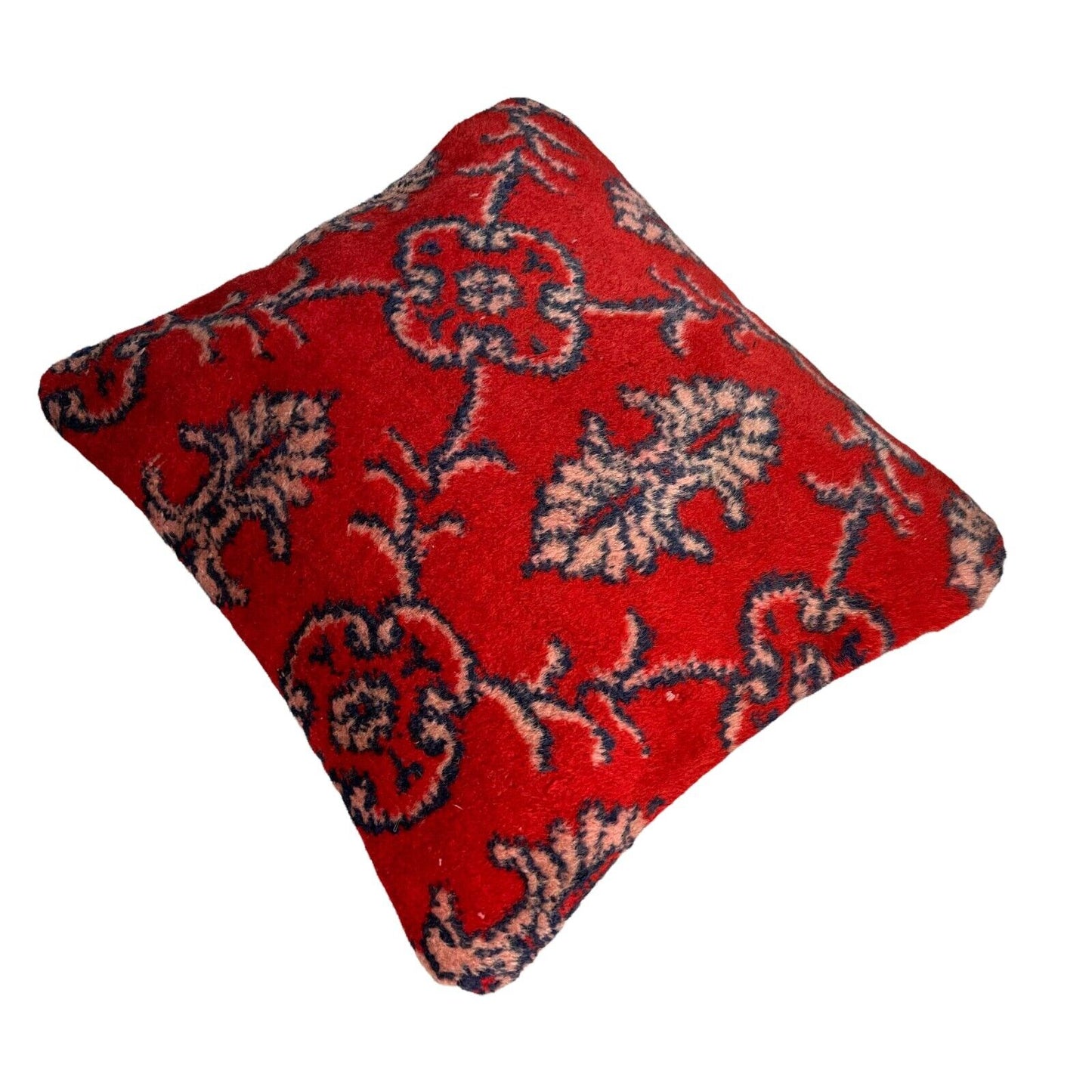 18''X18'' Vintage Handmade Rug Cushion Cover, 46 x 40 cm Deko Kissenbezug