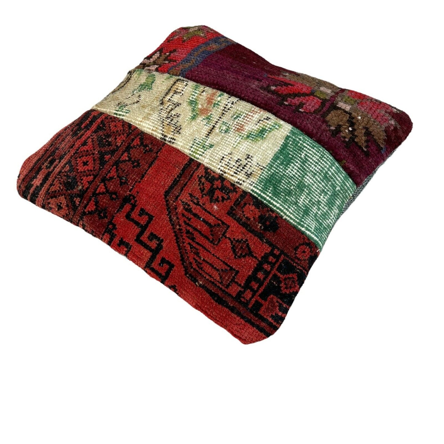 40 x 40 cm , Vintage Turkish Cushion Cover , Vintage Handgemachte Kissenbezug