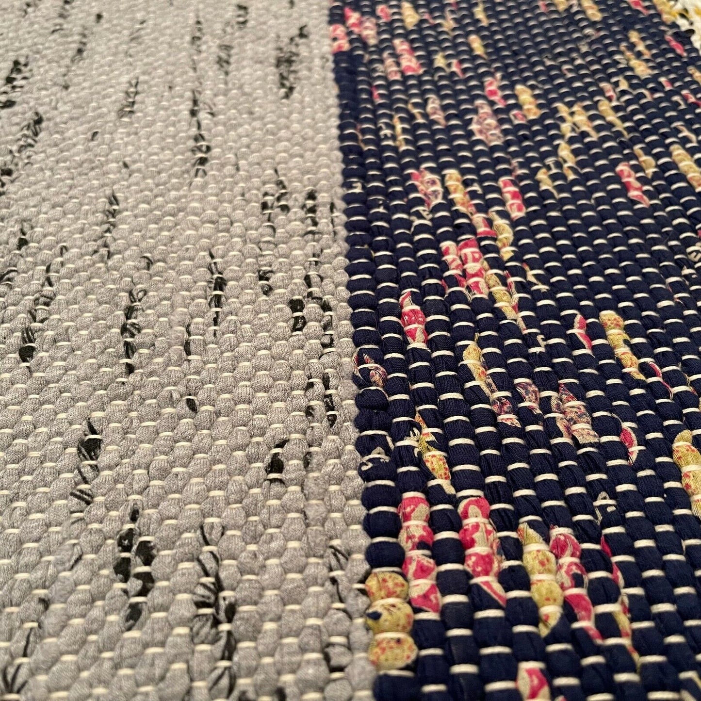 Brand New Traditional Turkish Runner , Rag Rug Runner 197 X 78 cm