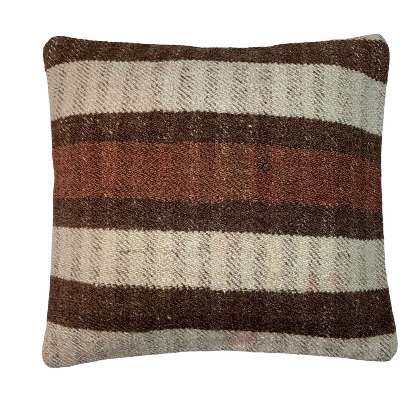 Einzigartige Kelim-Kissen,Turkish Kilim Pillow,16'×16' Funda De Cojín Kilim