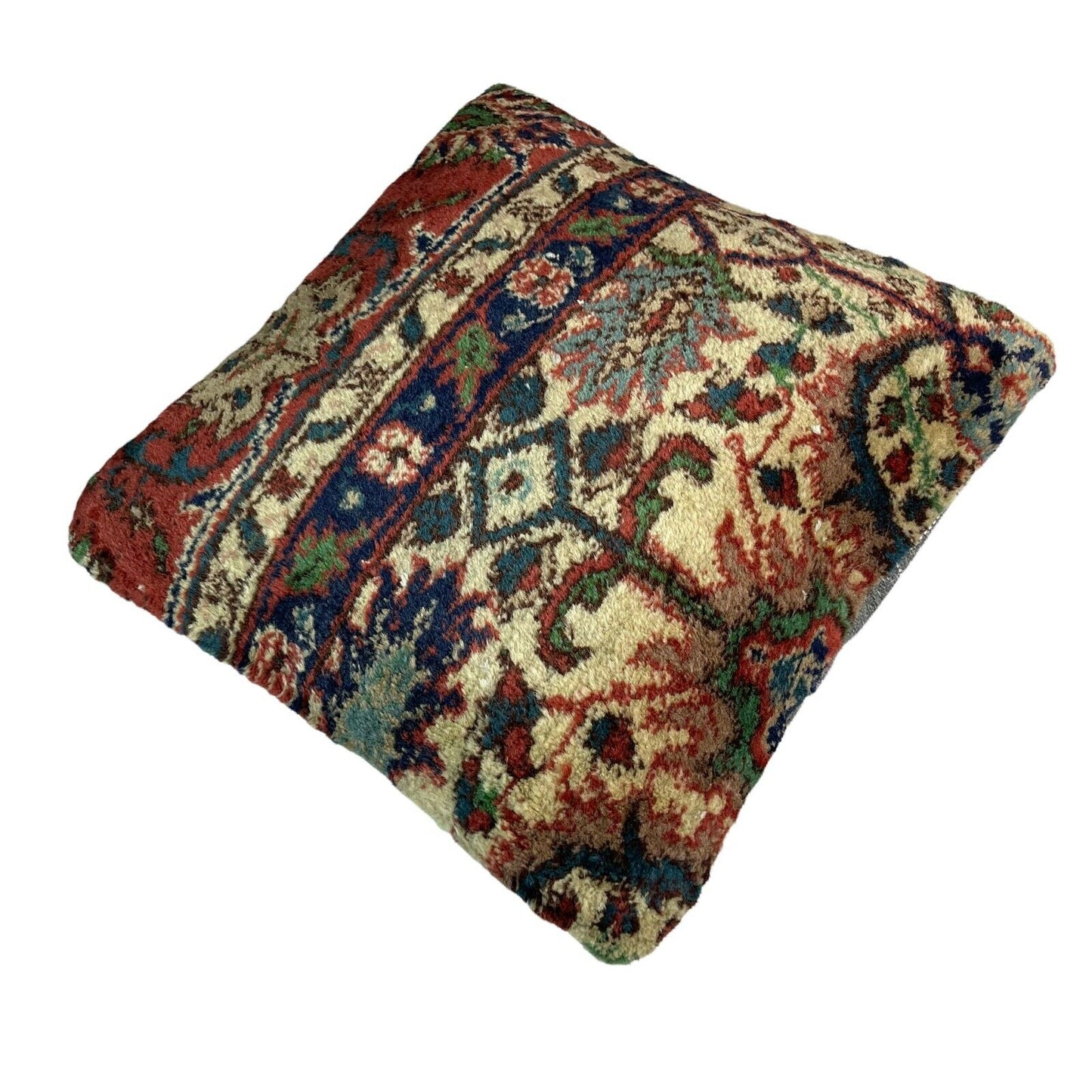 45 x 45 cm , Vintage Turkish Cushion Cover , Vintage Handgemachte Kissenbezug