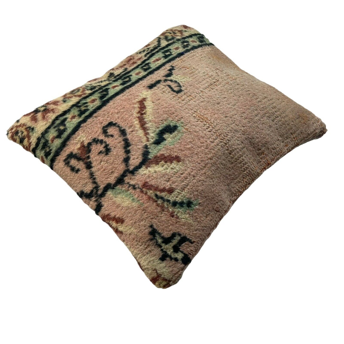 45 x 45 cm , Vintage Turkish Cushion Cover , Vintage Handgemachte Kissenbezug