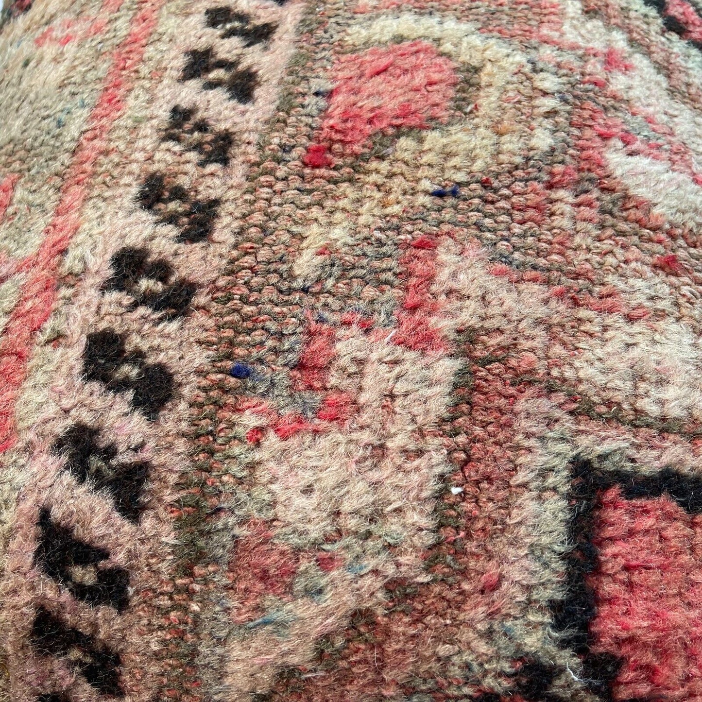 45 x 45 cm , Vintage Turkish Cushion Cover , Vintage Handgemachte Kissenbezug