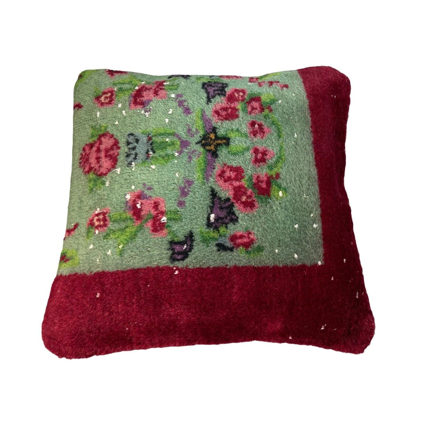 45 x 45 cm , Vintage Turkish Cushion Cover , Vintage Handgemachte Kissenbezug