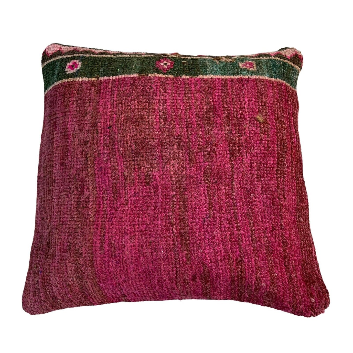 45 x 45 cm , Vintage Turkish Cushion Cover , Vintage Handgemachte Kissenbezug