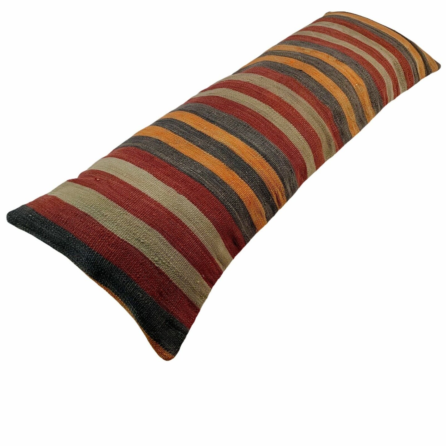16 "x 48" Bettwäsche Kelim Kissen, übergroße Kissenbezug, lange Kissen Kissen