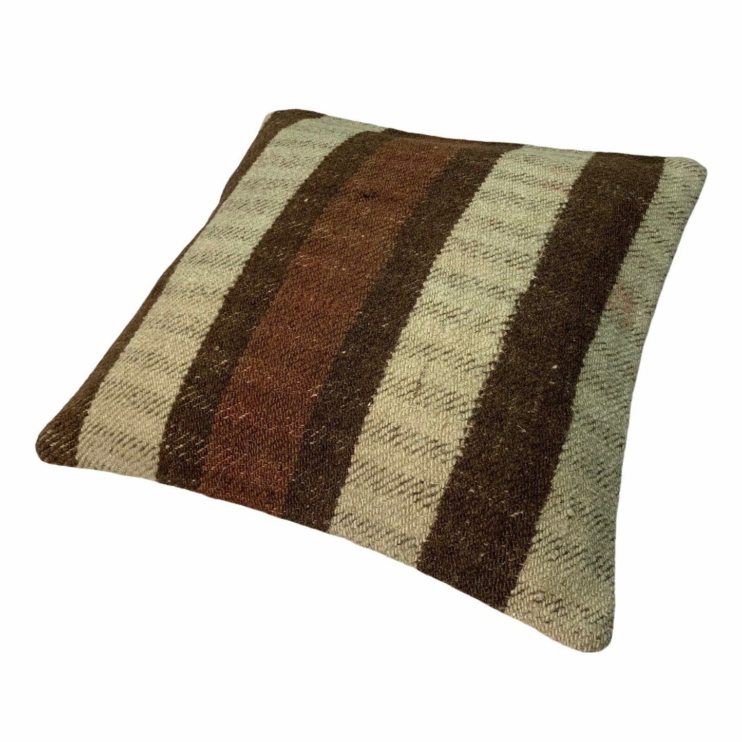 Einzigartige Kelim-Kissen,Turkish Kilim Pillow,16'×16' Funda De Cojín Kilim