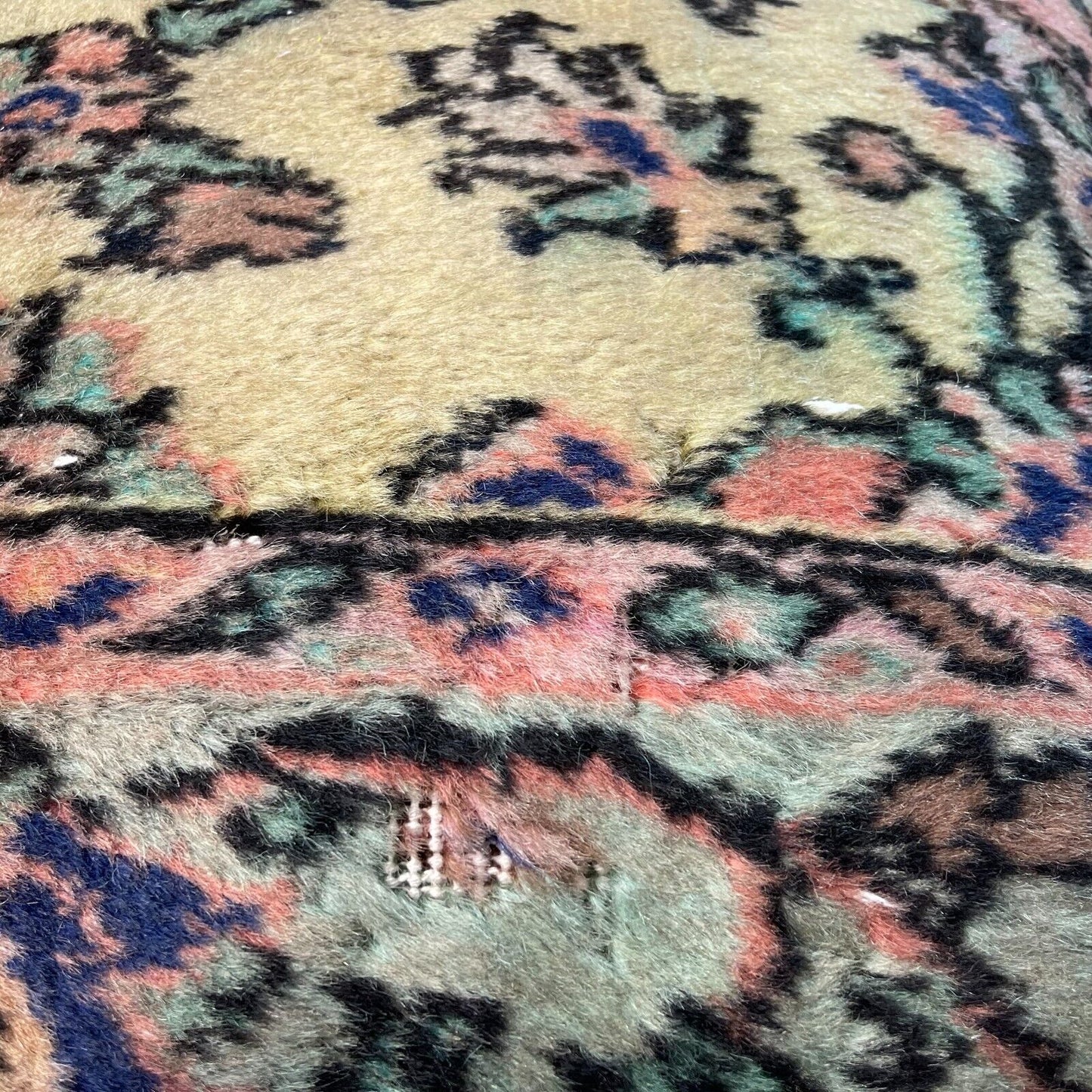 45 x 45 cm , Vintage Turkish Cushion Cover , Vintage Handgemachte Kissenbezug