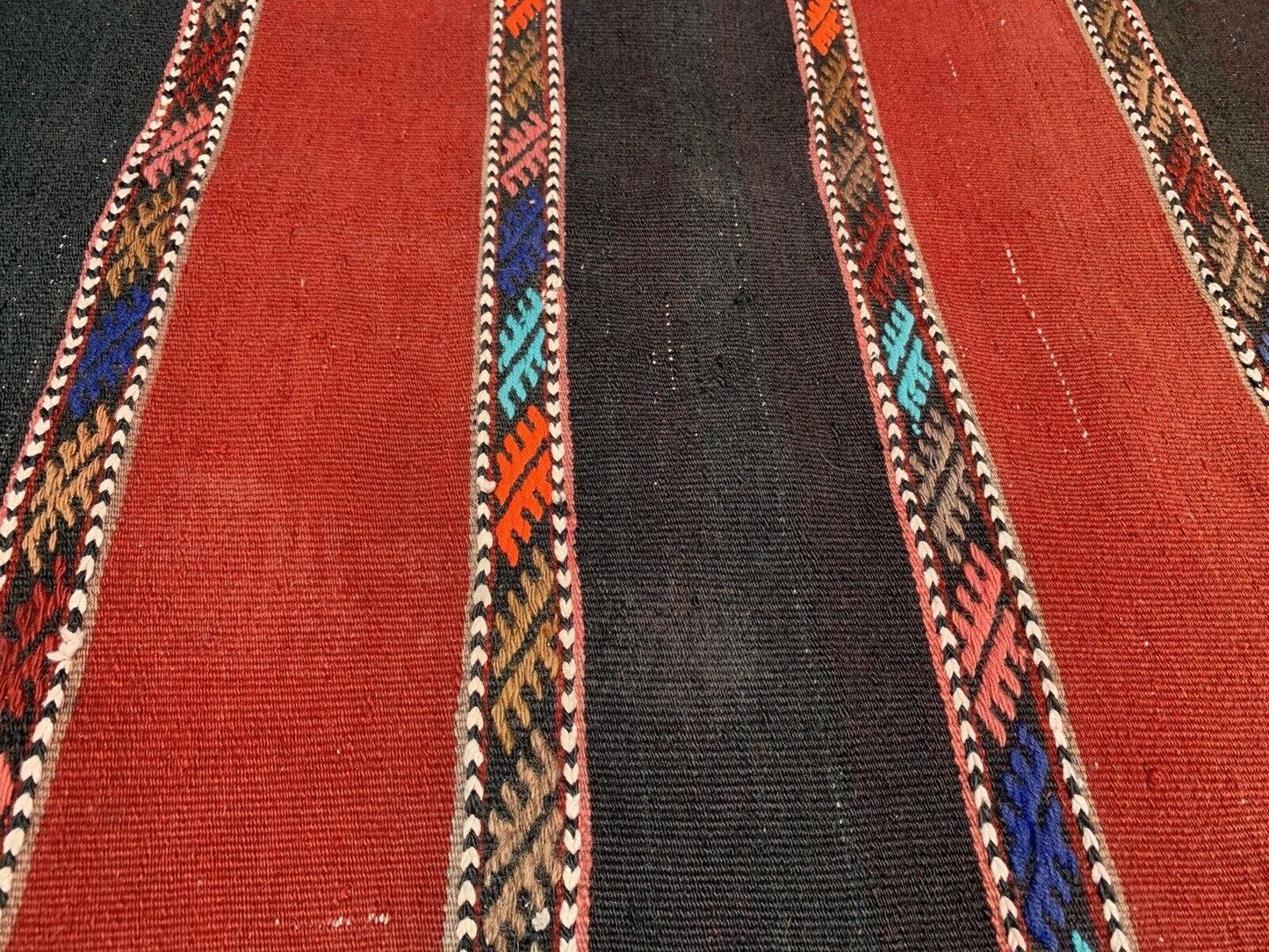 Traditional Turkish Kilim Rug,Vintage Kelim Teppich 130x74 cm