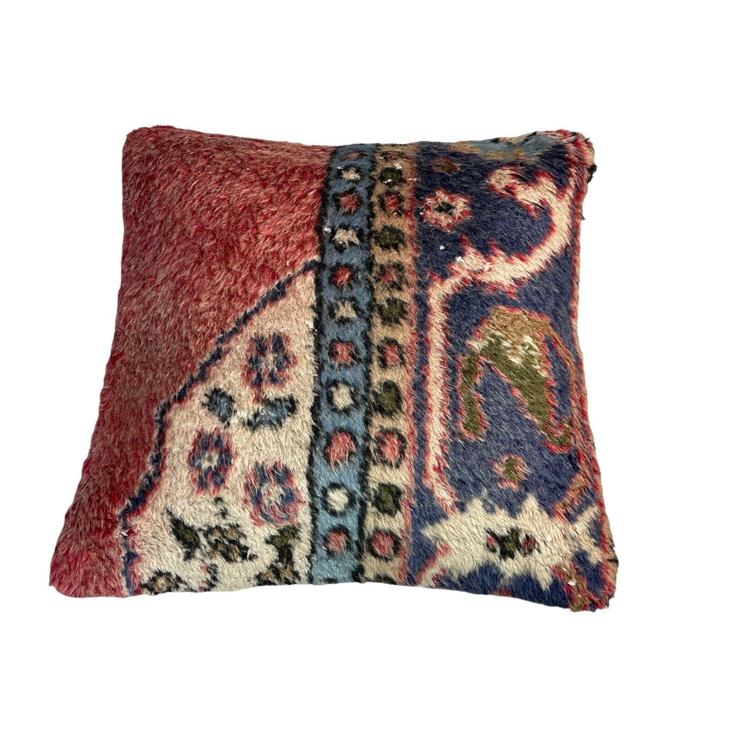 45 x 45 cm , Vintage Turkish Cushion Cover , Vintage Handgemachte Kissenbezug