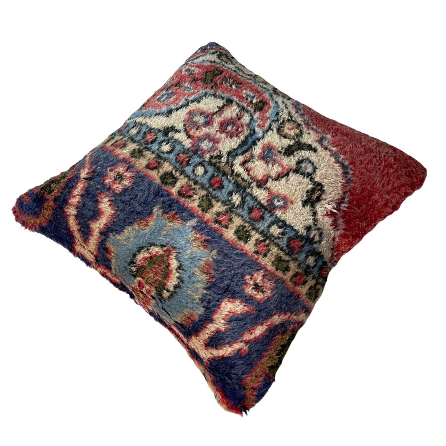 45 x 45 cm , Vintage Turkish Cushion Cover , Vintage Handgemachte Kissenbezug