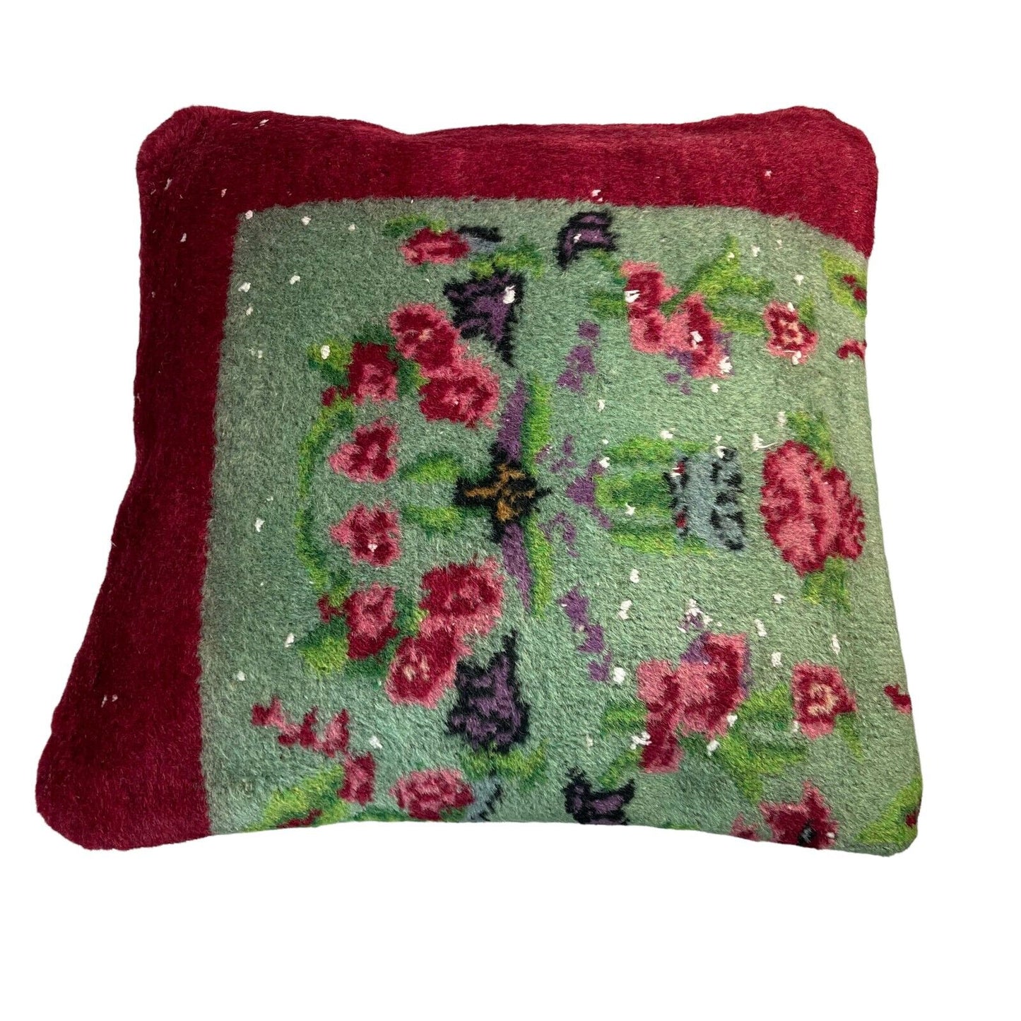 45 x 45 cm , Vintage Turkish Cushion Cover , Vintage Handgemachte Kissenbezug