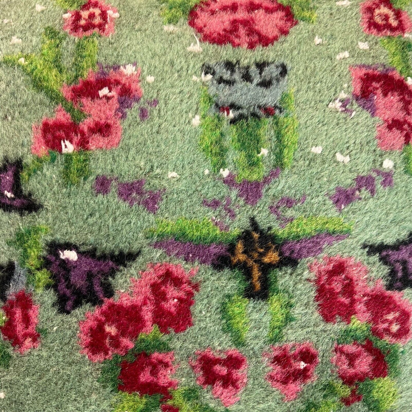 45 x 45 cm , Vintage Turkish Cushion Cover , Vintage Handgemachte Kissenbezug