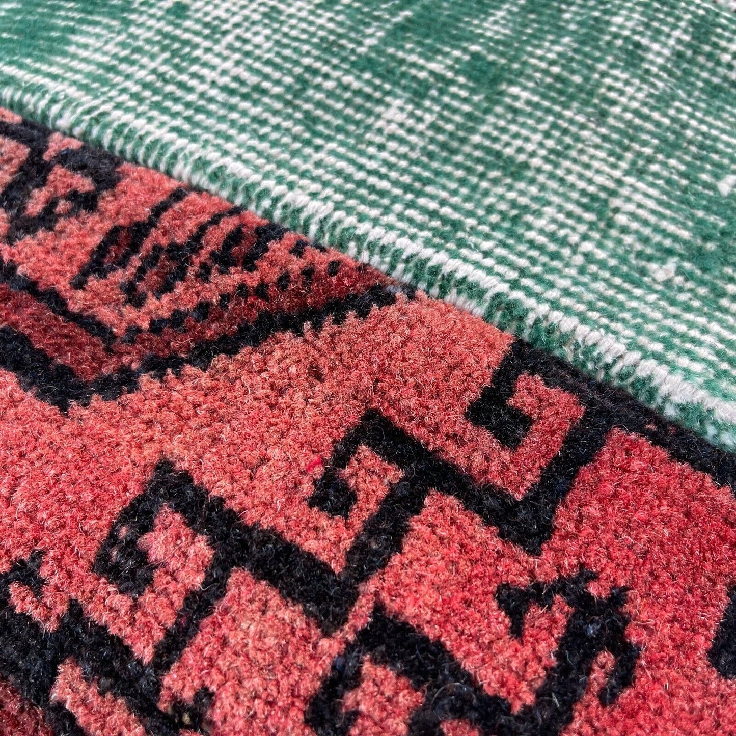 40 x 40 cm , Vintage Turkish Cushion Cover , Vintage Handgemachte Kissenbezug