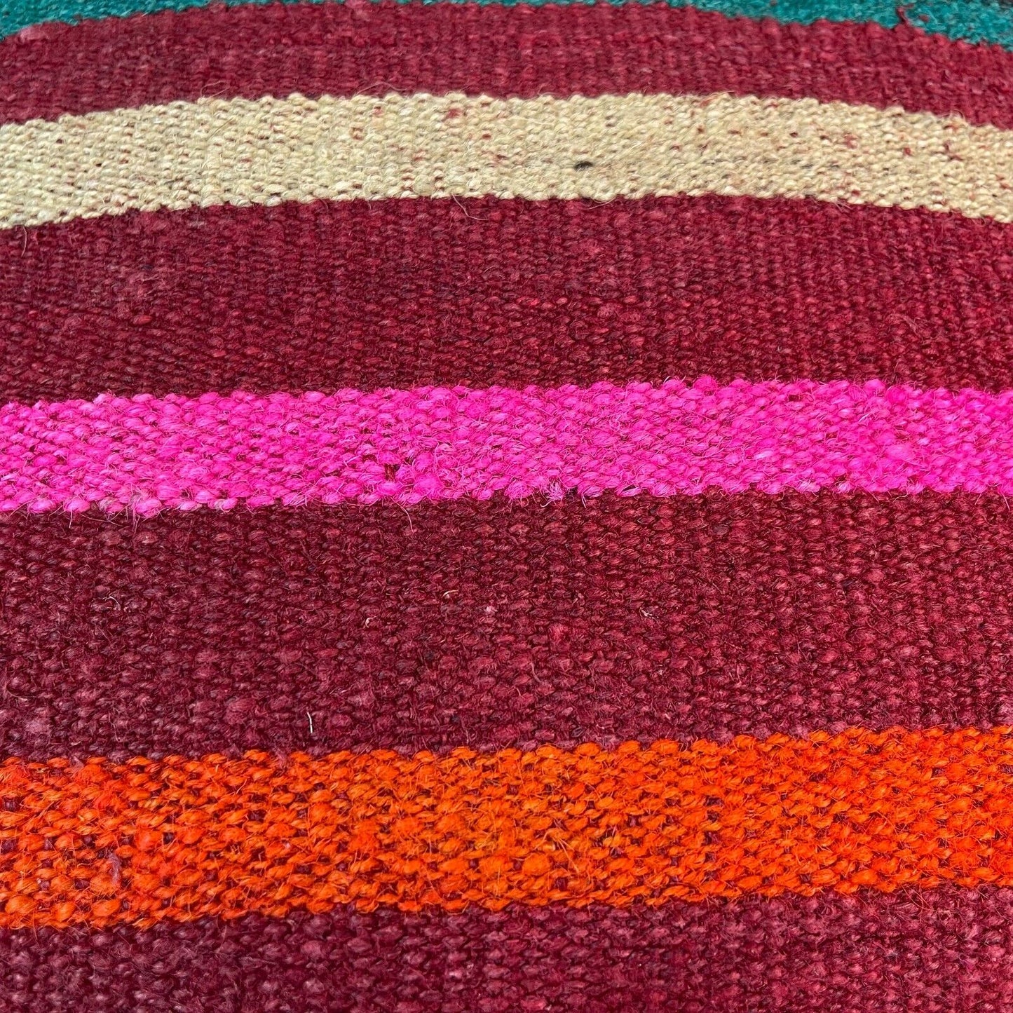Einzigartige Kelim-Kissen,Turkish Kilim Pillow,16'×16' Funda De Cojín Kilim