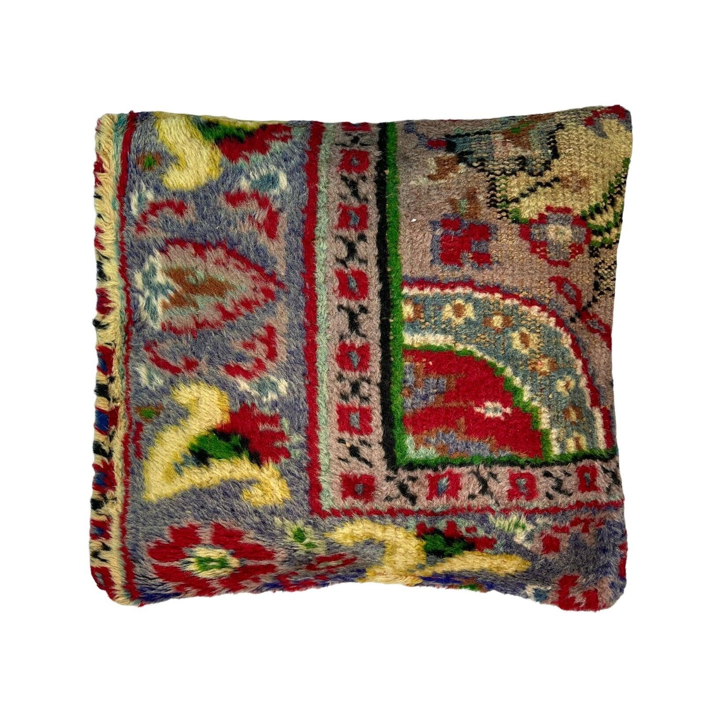 45 x 45 cm , Vintage Turkish Cushion Cover , Vintage Handgemachte Kissenbezug