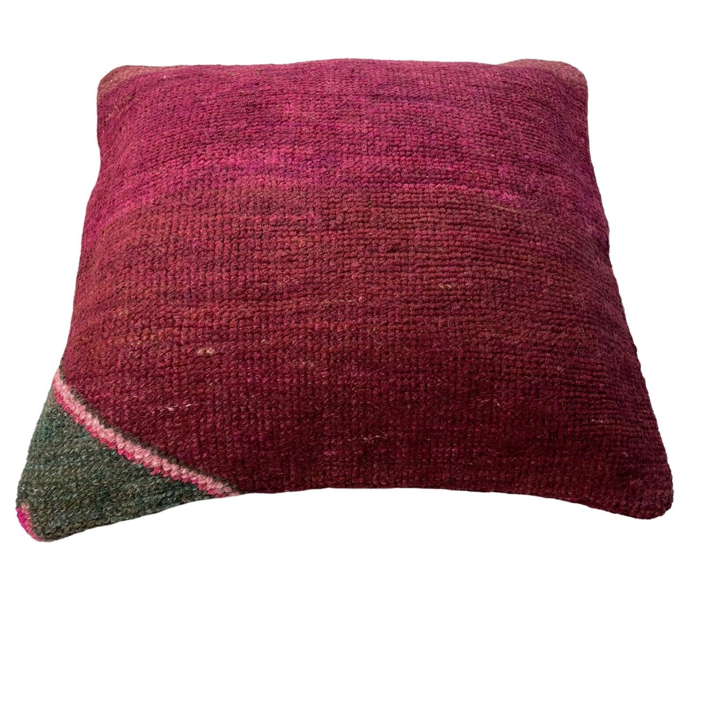 18''X18'' Vintage Handmade Rug Cushion Cover, 45 x 45 cm Deko Kissenbezug