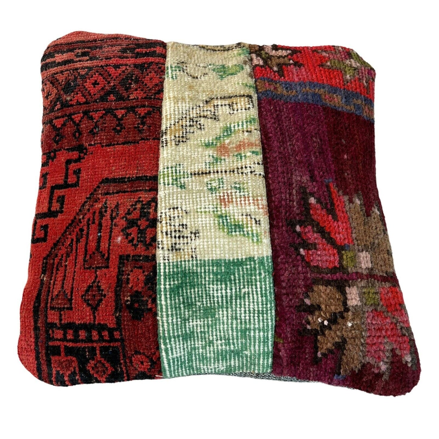 40 x 40 cm , Vintage Turkish Cushion Cover , Vintage Handgemachte Kissenbezug
