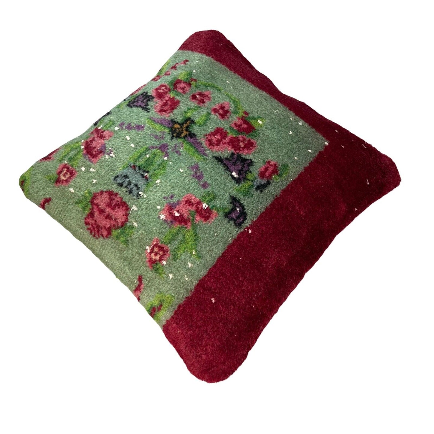 45 x 45 cm , Vintage Turkish Cushion Cover , Vintage Handgemachte Kissenbezug