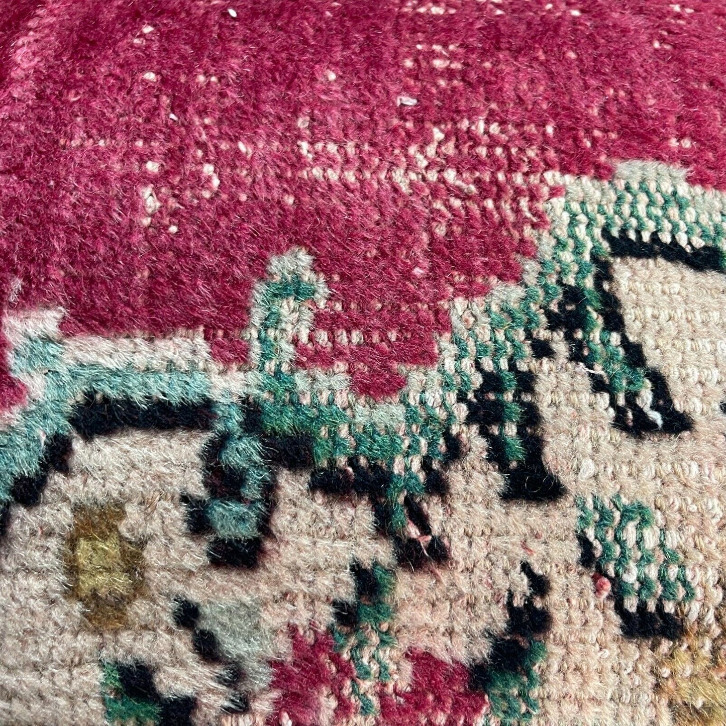 30 x 50 cm Real Handwoven Vintage Cushion Cover, 12''X 20'' Vintage Kissenbezug