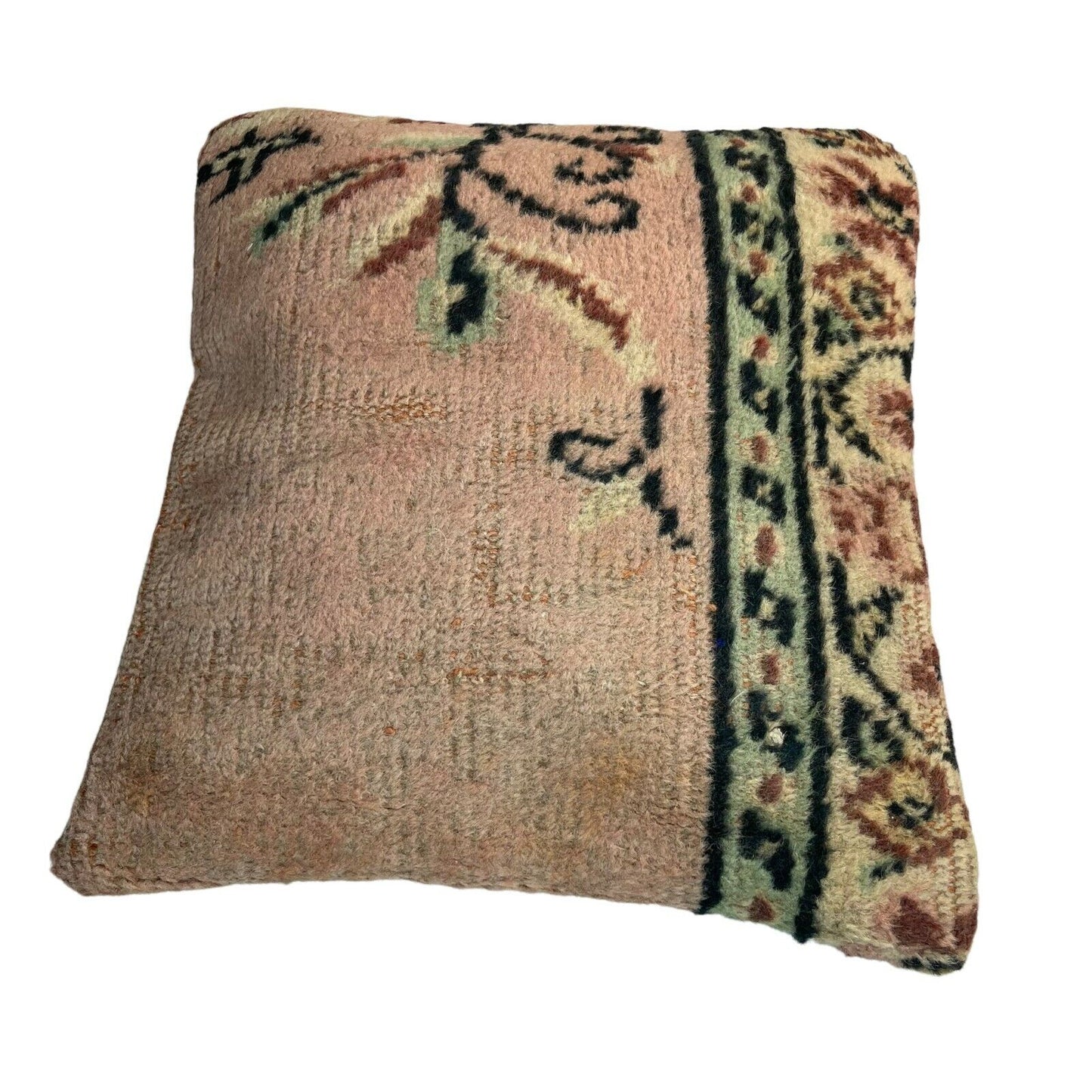 45 x 45 cm , Vintage Turkish Cushion Cover , Vintage Handgemachte Kissenbezug