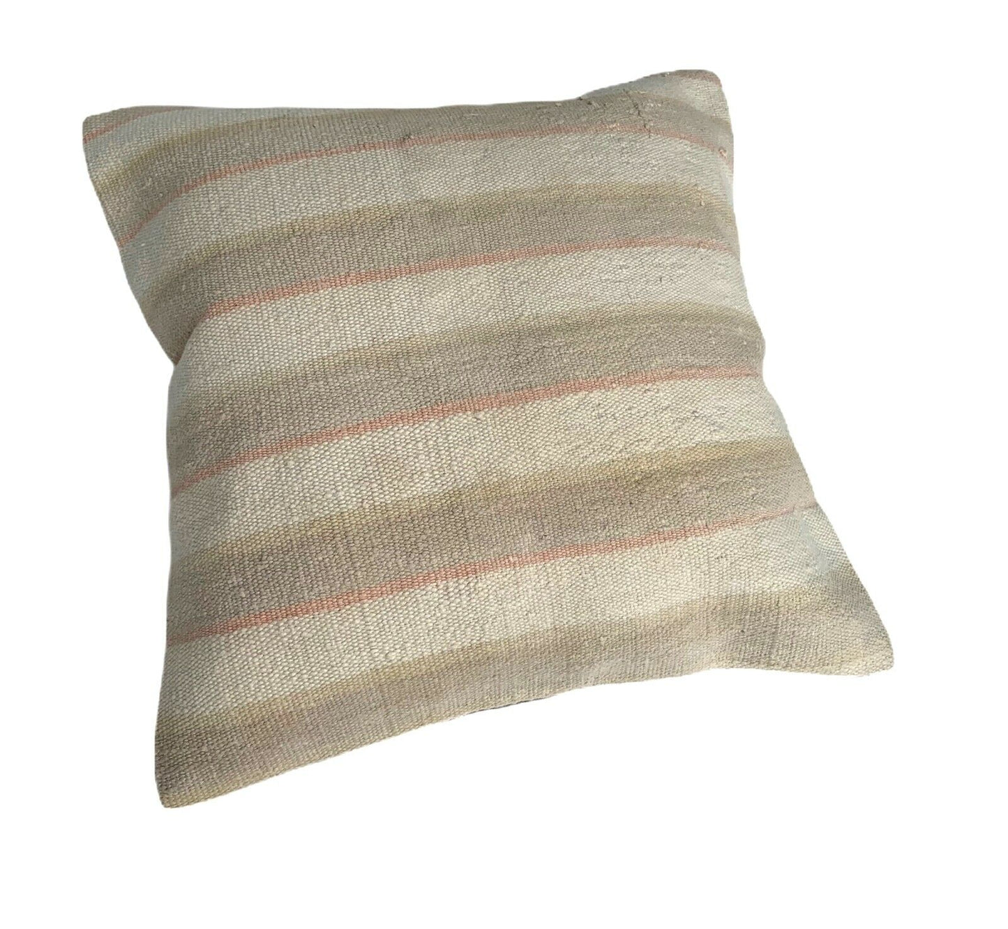 Einzigartige Kelim-Kissen,Turkish Kilim Pillow,18'×18' Funda De Cojín Kilim