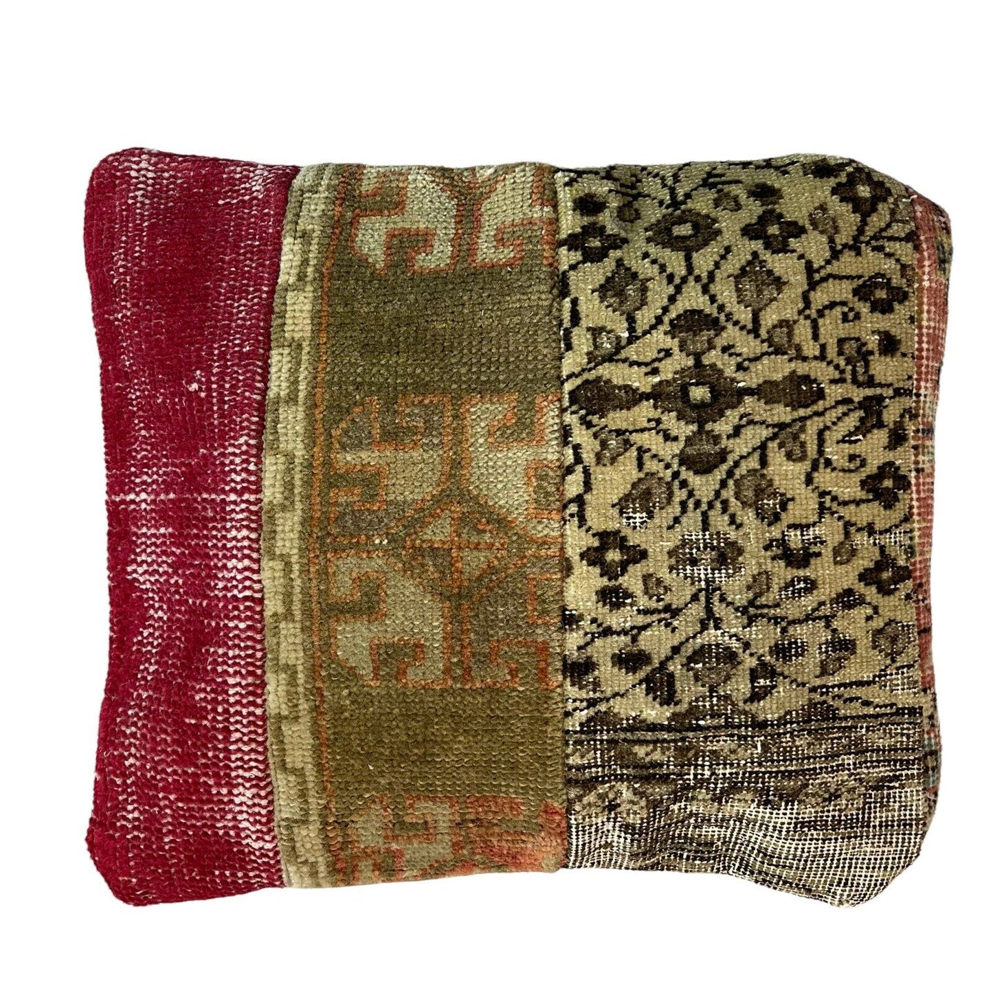 40 x 40 cm , Vintage Turkish Cushion Cover , Vintage Handgemachte Kissenbezug