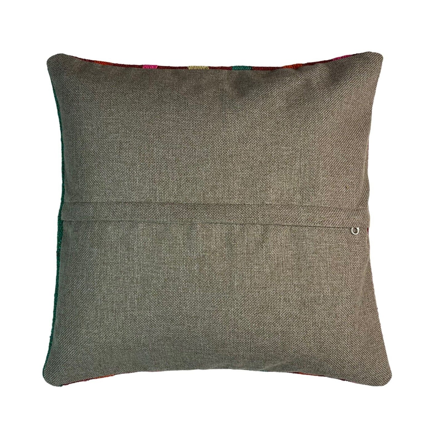 Einzigartige Kelim-Kissen,Turkish Kilim Pillow,16'×16' Funda De Cojín Kilim