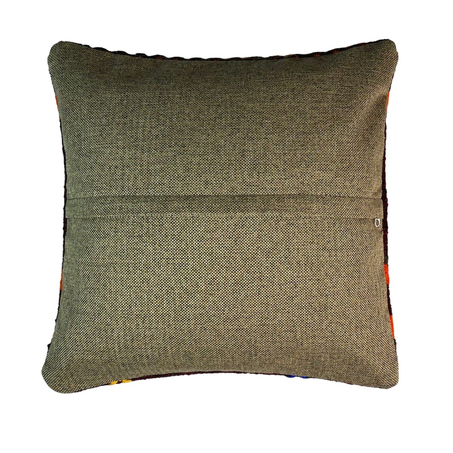 Einzigartige Kelim-Kissen,Turkish Kilim Pillow,16'×16' Funda De Cojín Kilim