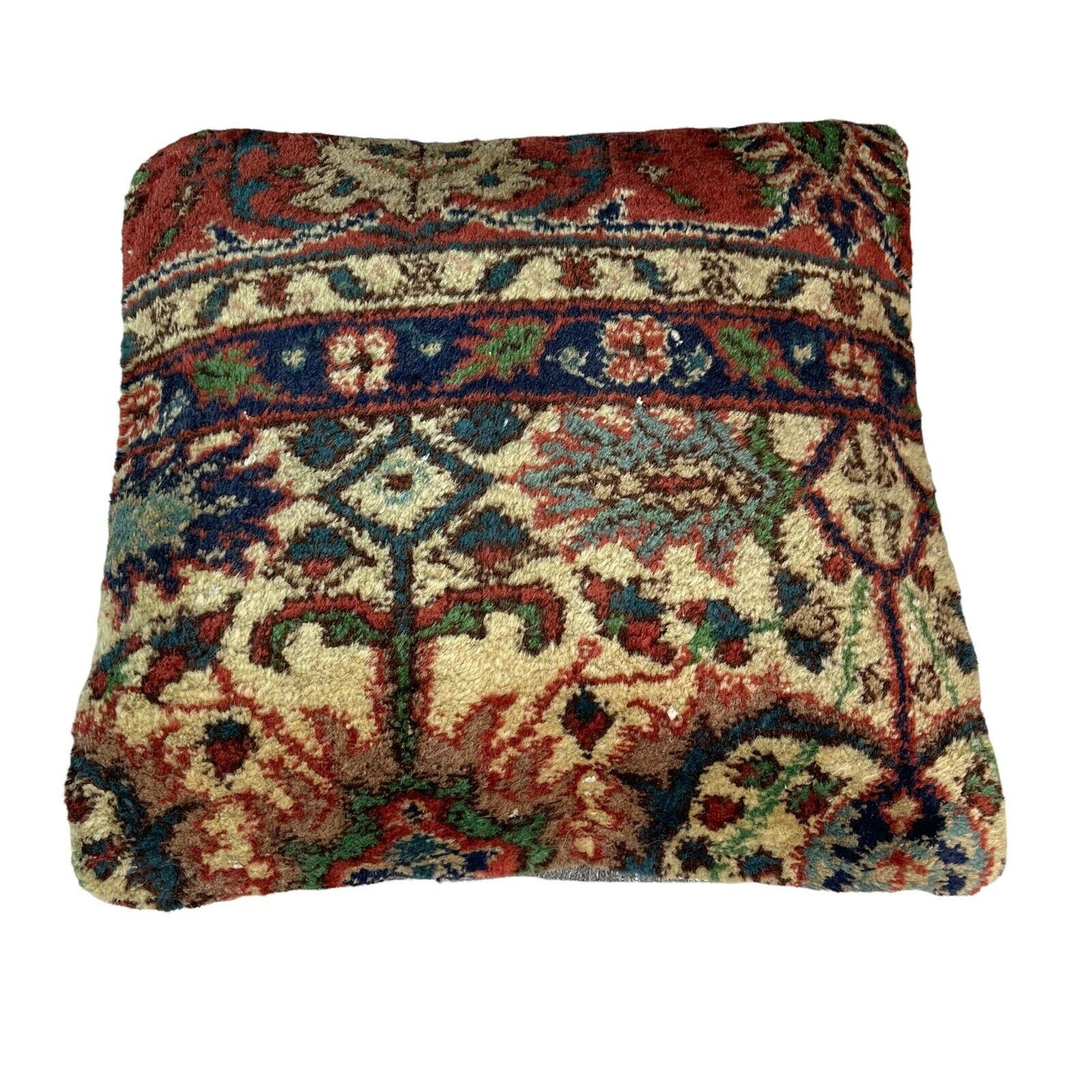 45 x 45 cm , Vintage Turkish Cushion Cover , Vintage Handgemachte Kissenbezug