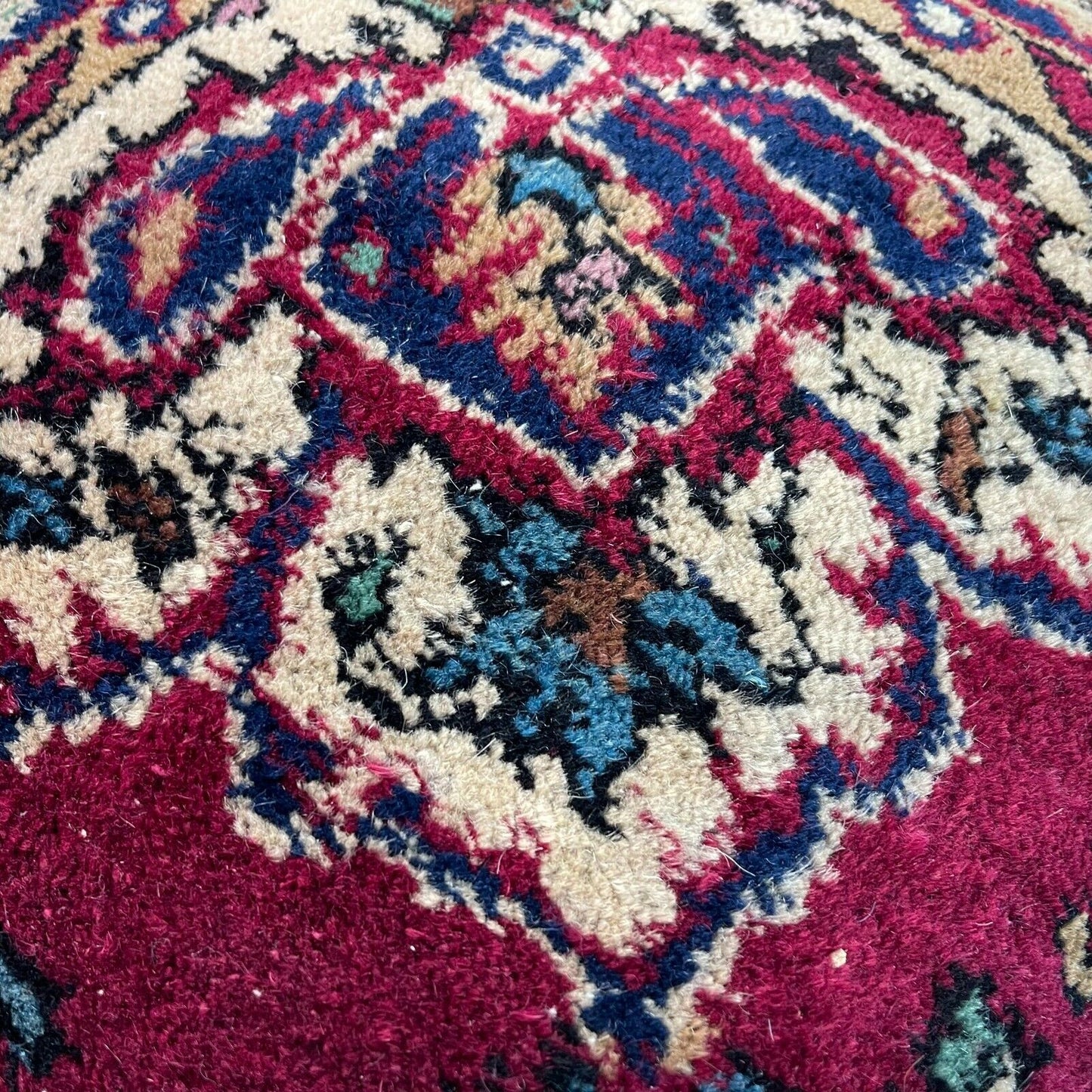 45 x 45 cm , Vintage Turkish Cushion Cover , Vintage Handgemachte Kissenbezug