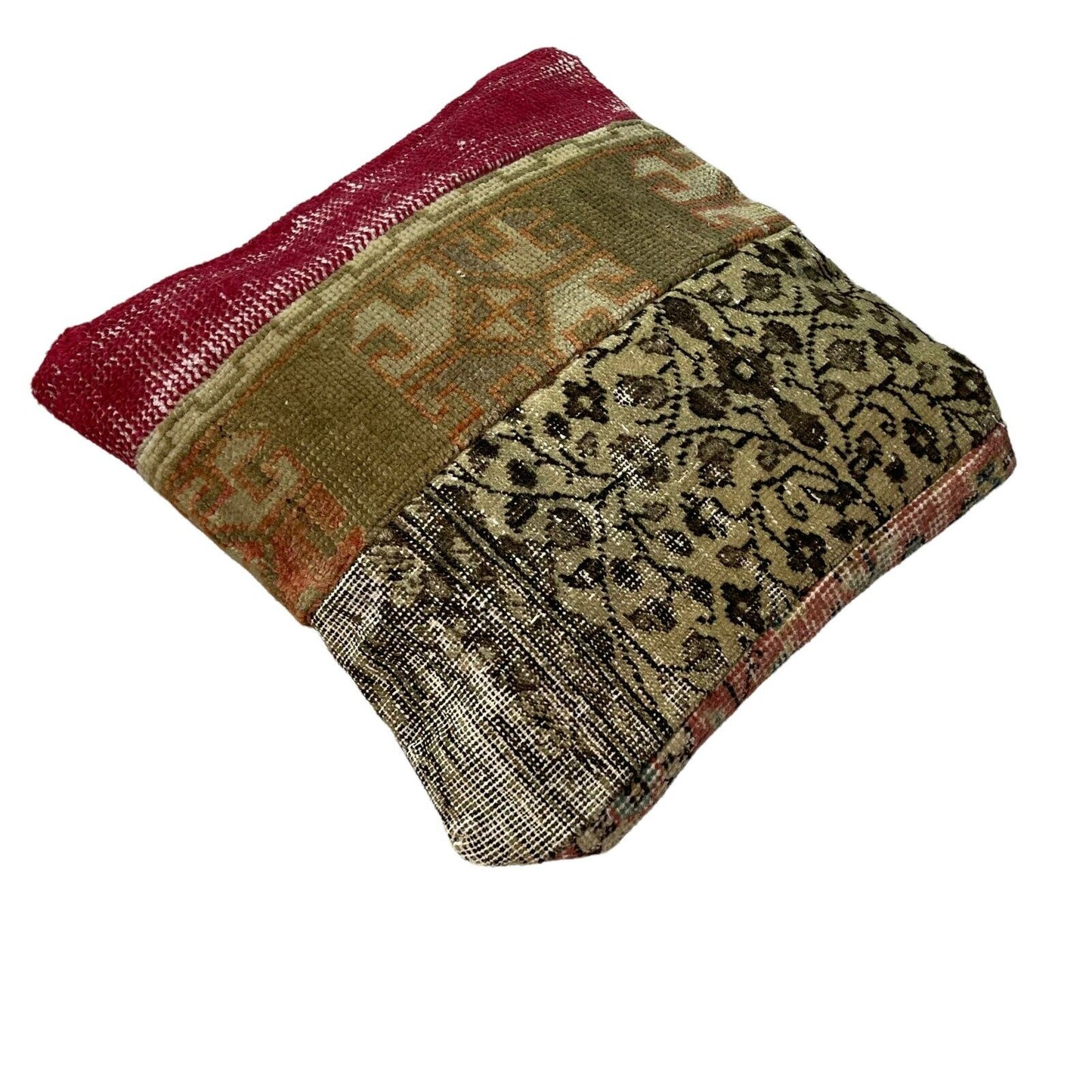 40 x 40 cm , Vintage Turkish Cushion Cover , Vintage Handgemachte Kissenbezug