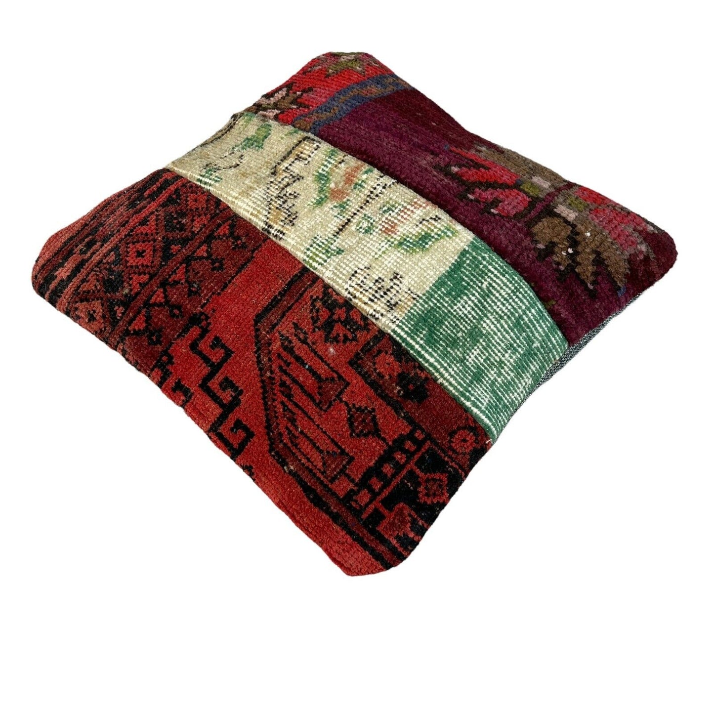 40 x 40 cm , Vintage Turkish Cushion Cover , Vintage Handgemachte Kissenbezug