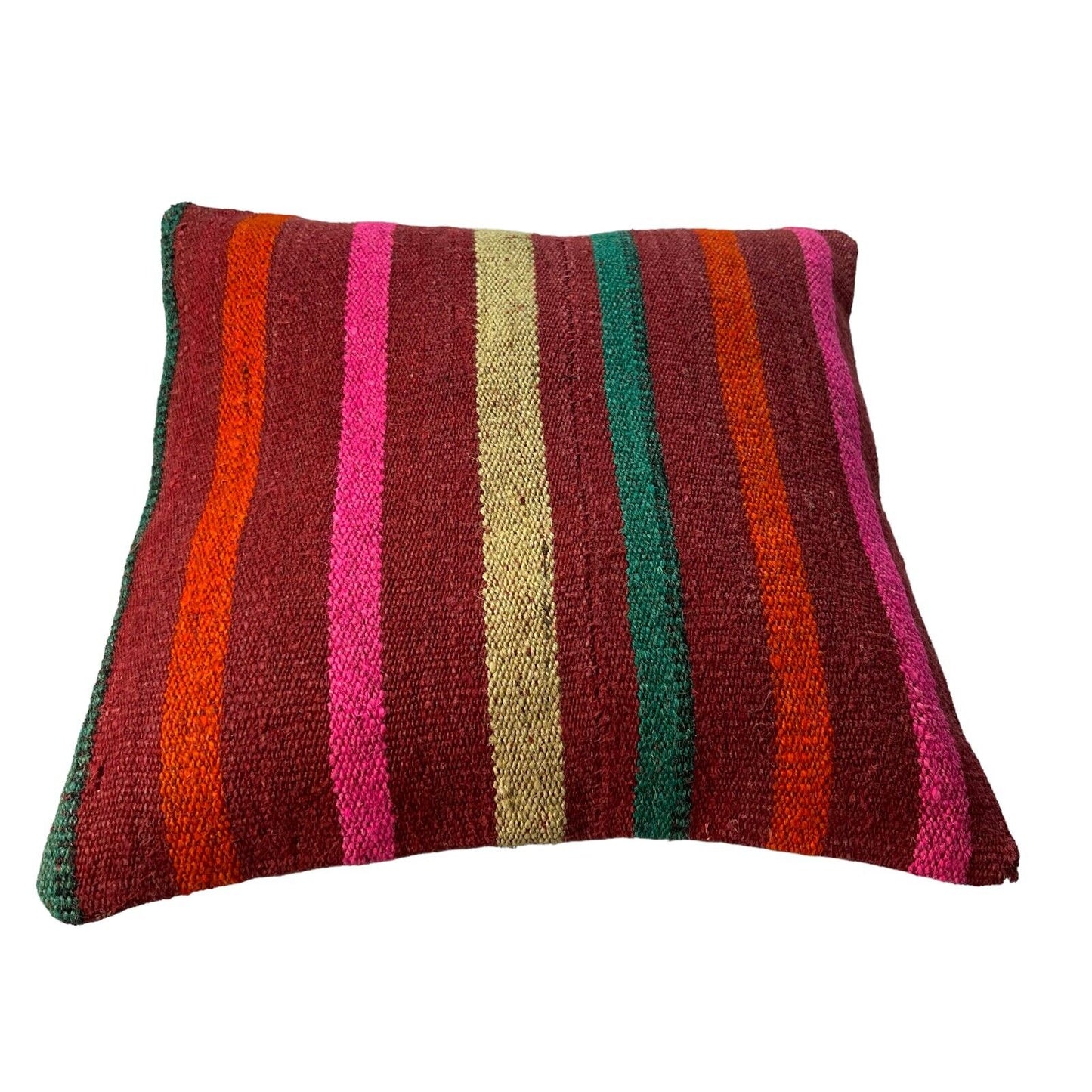 Kilim Housse de coussin 40x40 cm old vintage antique Kelim Coussin Boho Country