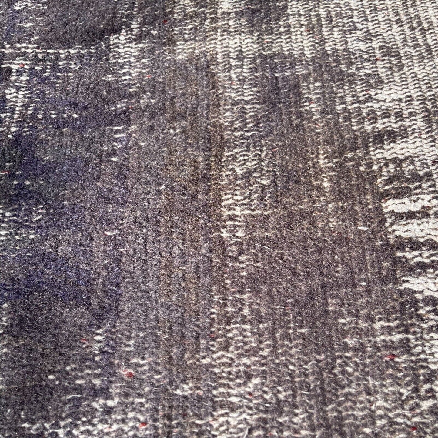 Distressed Overdyed Türkischer Teppich Läufer 240 x 51 cm Vintage Teppich Läufer