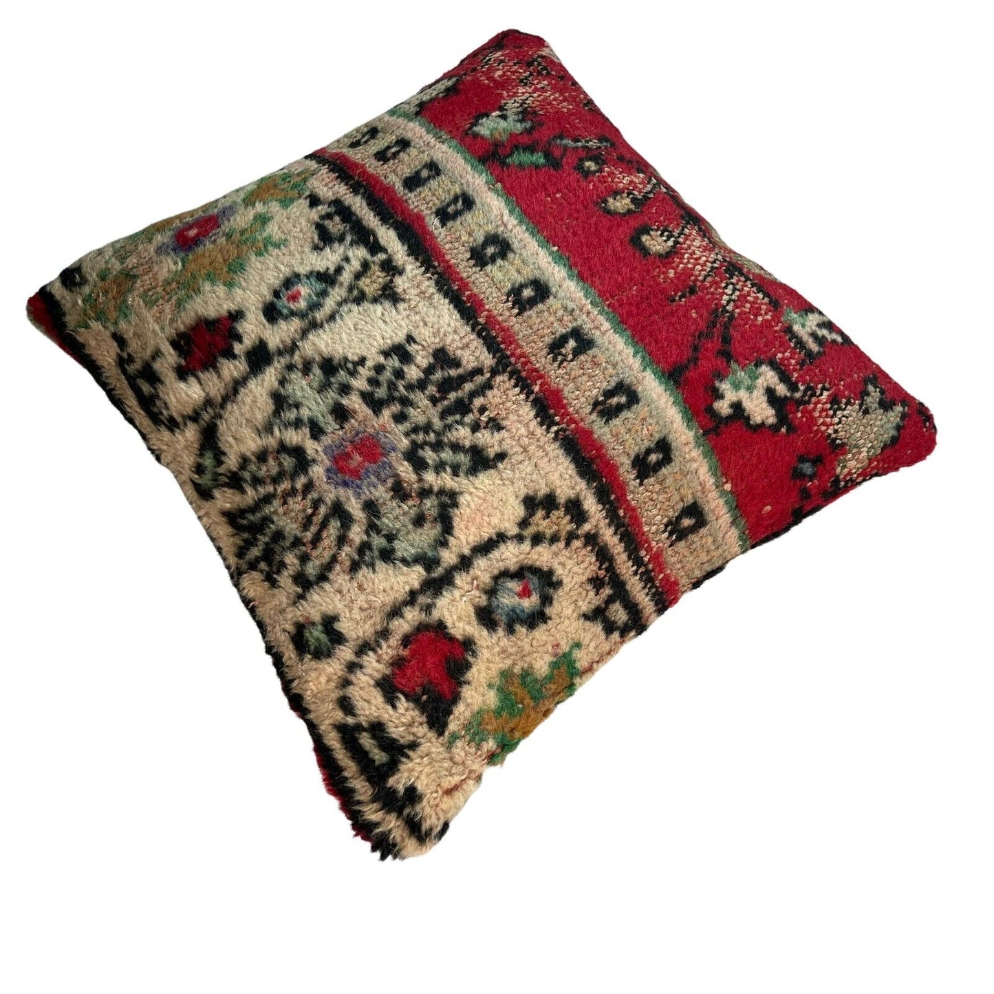 18''X18'' Vintage Handmade Rug Cushion Cover, 45 x 45 cm Deko Kissenbezug LL1379