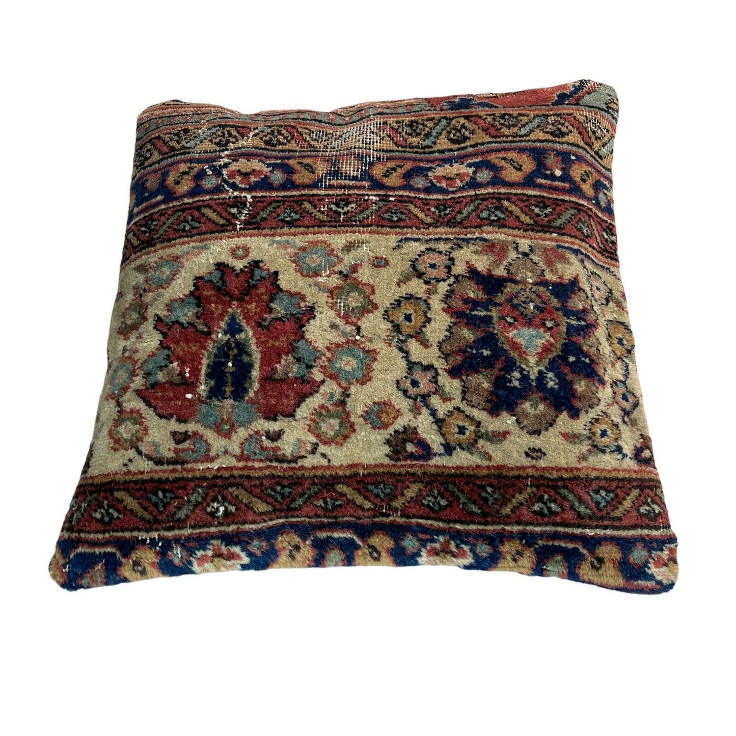 45 x 45 cm , Vintage Turkish Cushion Cover , Vintage Handgemachte Kissenbezug