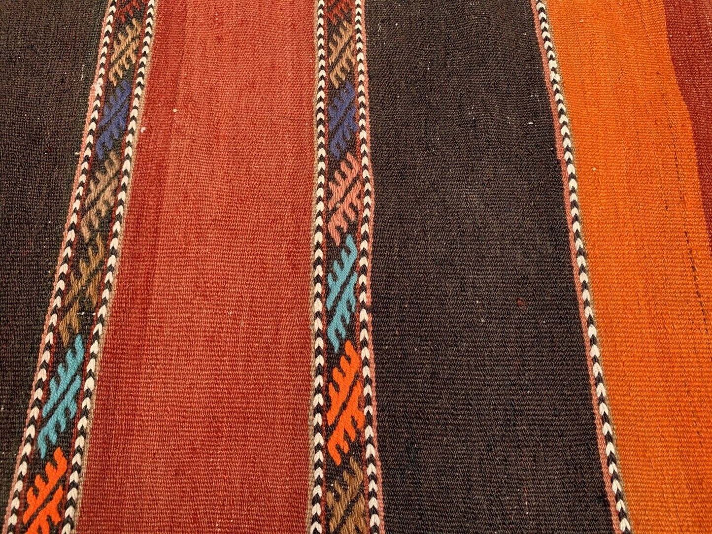 Traditional Turkish Kilim Rug,Vintage Kelim Teppich 130x74 cm