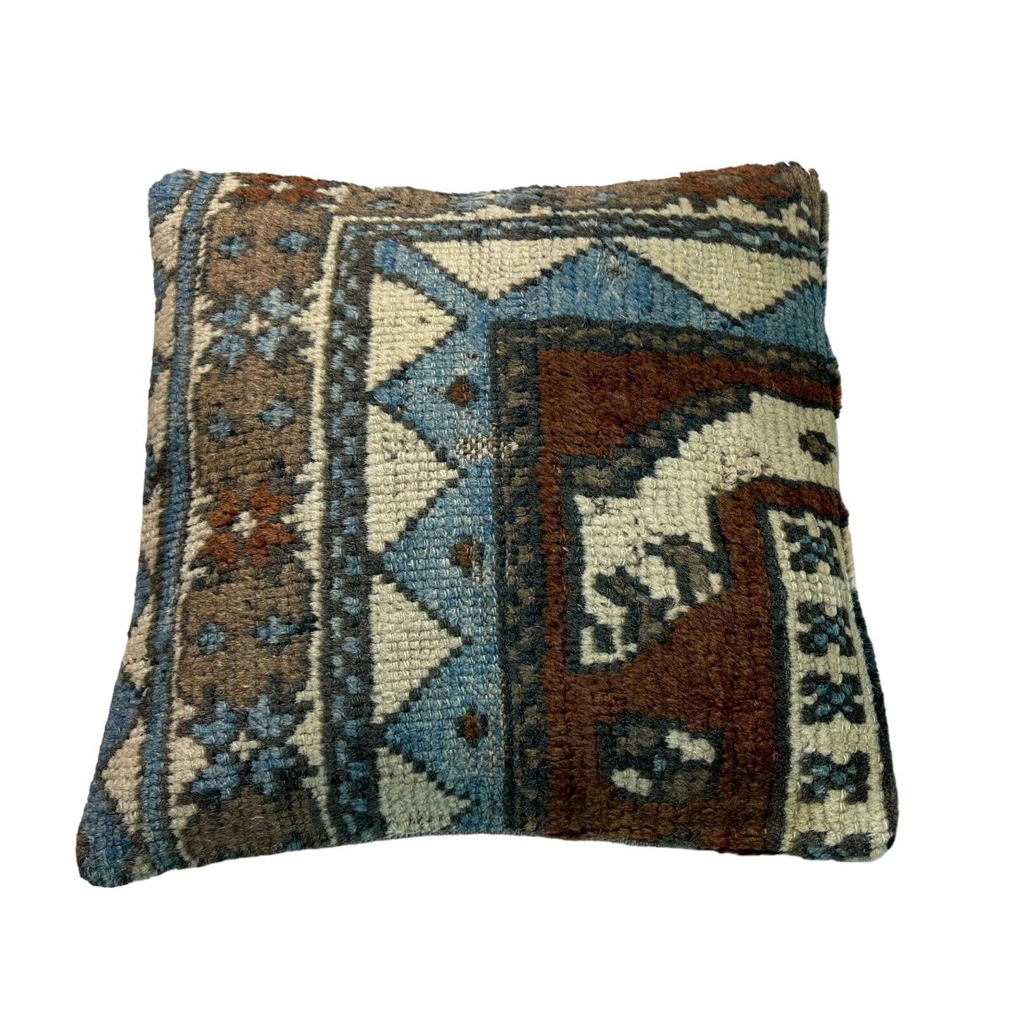 Einzigartige Kelim-Kissen,Turkish Kilim Pillow,16'×16' Funda De Cojín Kilim