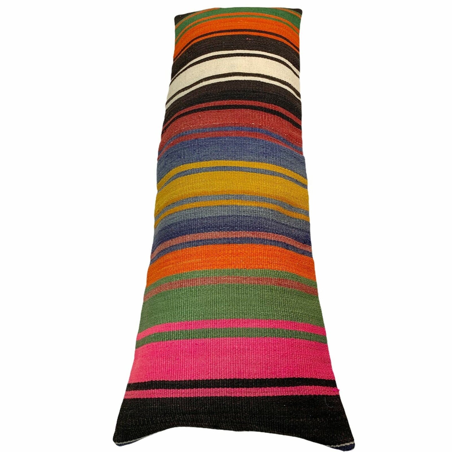 16 "x 48" Bettwäsche Kelim Kissen, übergroße Kissenbezug, lange Kissen Kissen