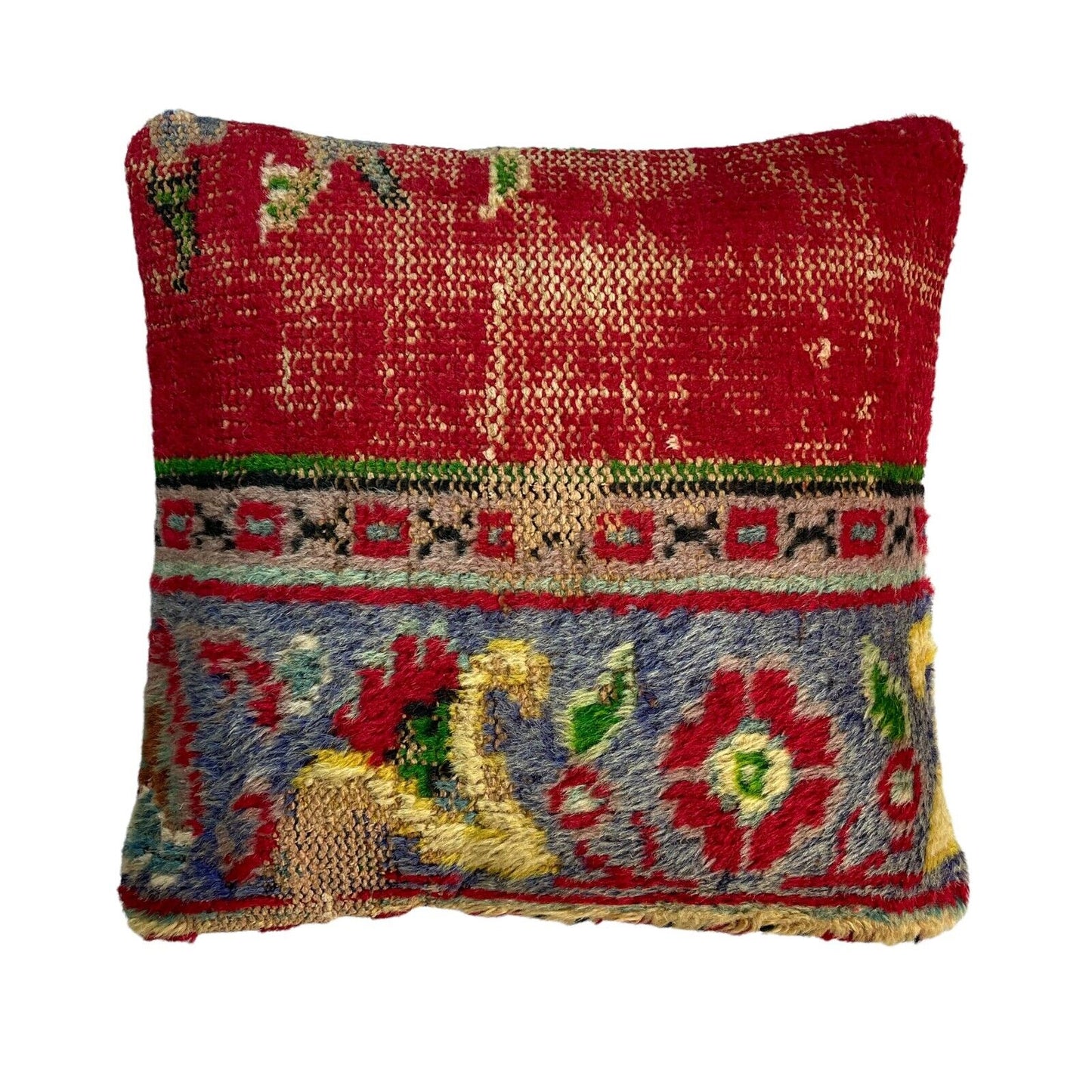 18''X18'' Vintage Handmade Rug Cushion Cover, 45 x 45 cm Deko Kissenbezug LL1385