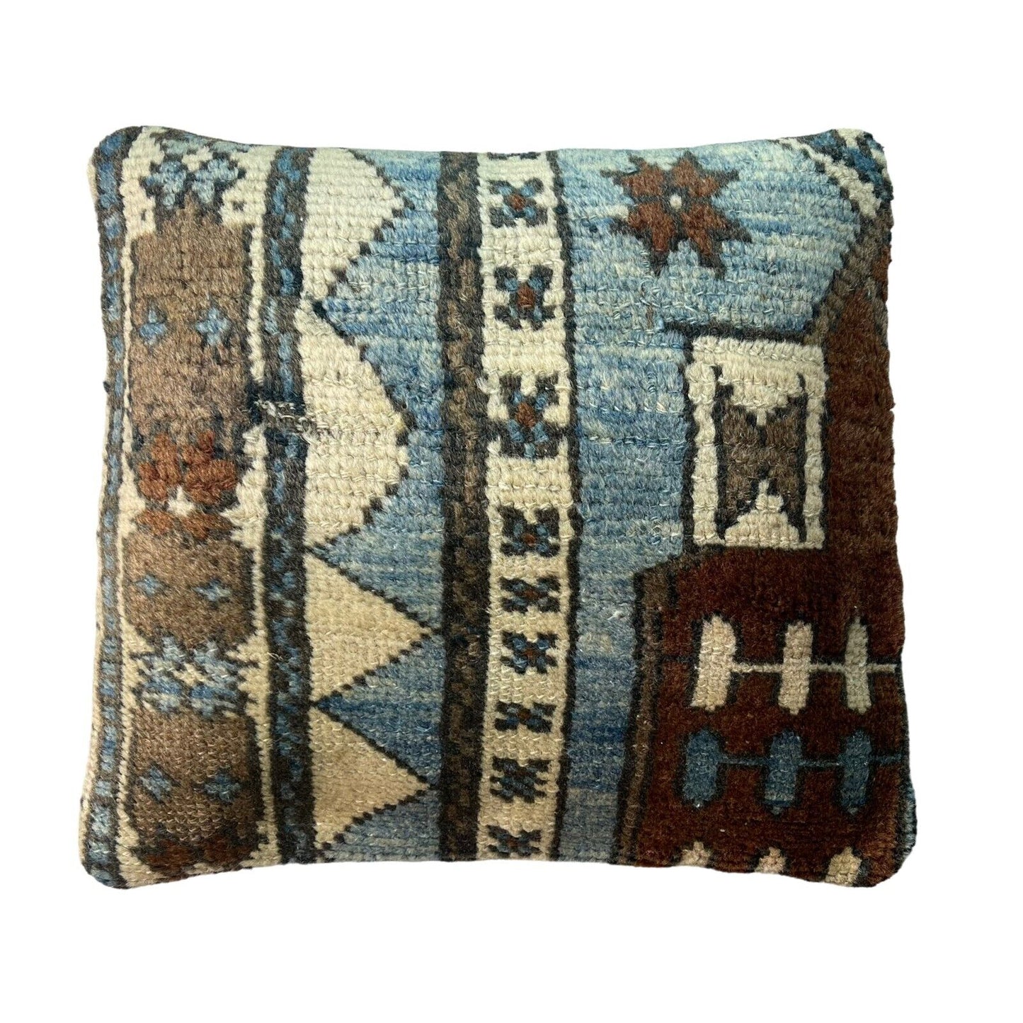 Einzigartige Kelim-Kissen,Turkish Kilim Pillow,16'×16' Funda De Cojín Kilim
